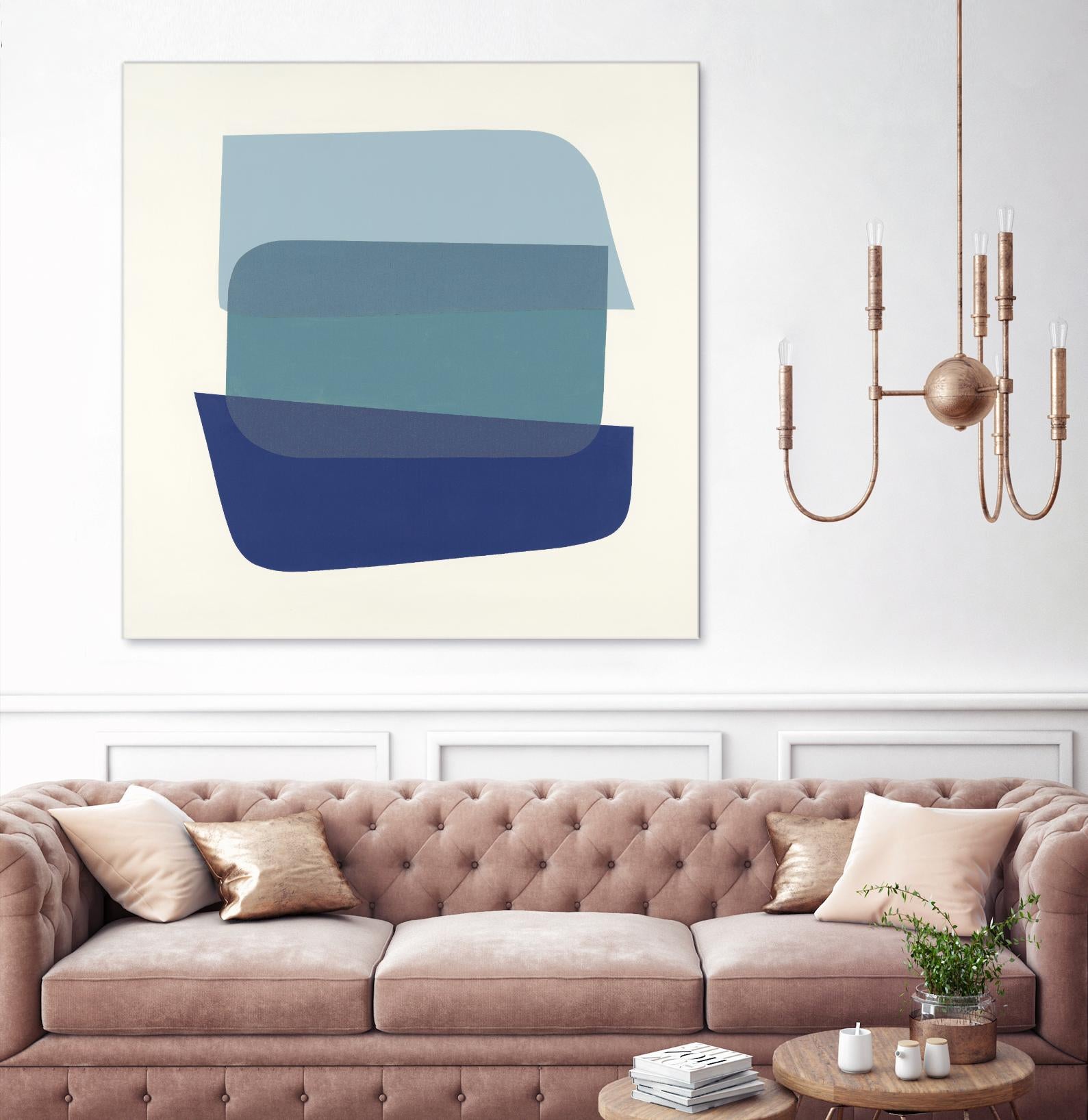 Shapes IV by KC Haxton on GIANT ART - brights, neutrals abstract