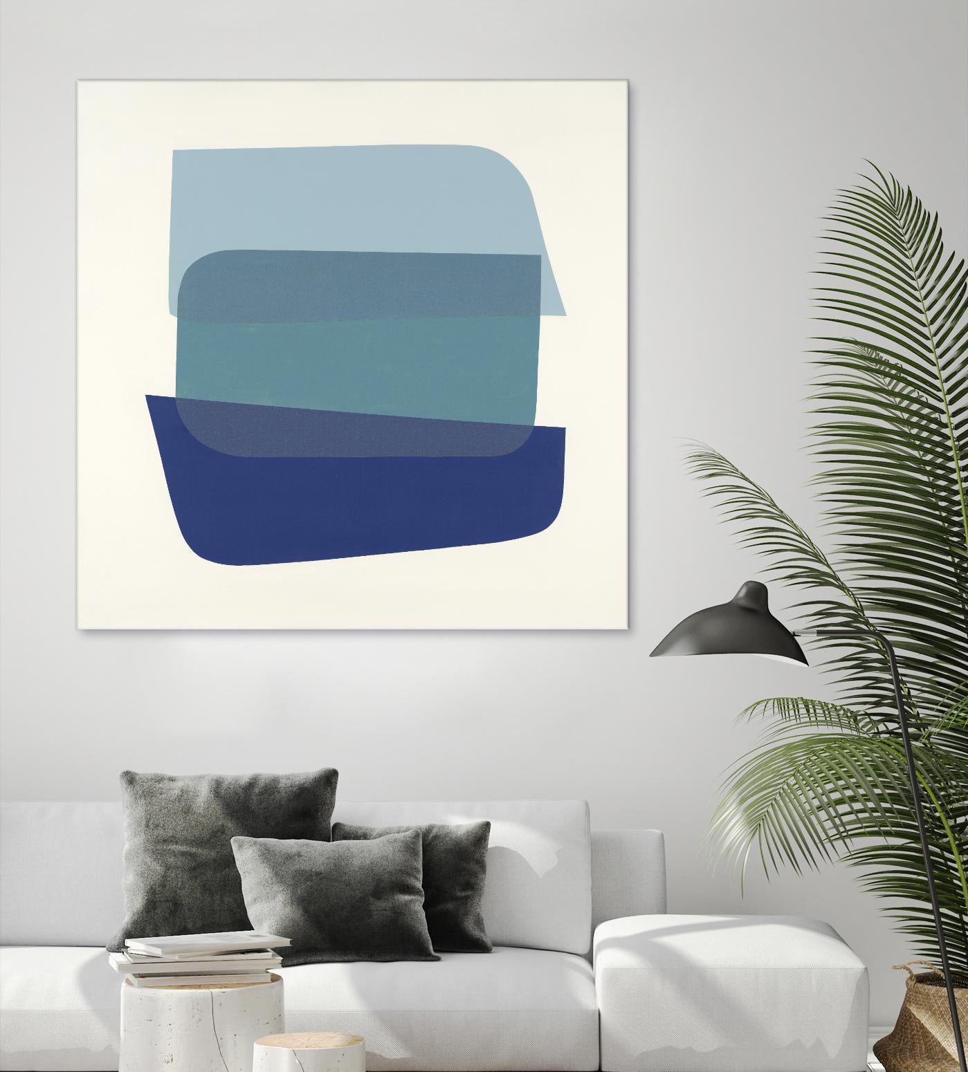 Shapes IV by KC Haxton on GIANT ART - brights, neutrals abstract