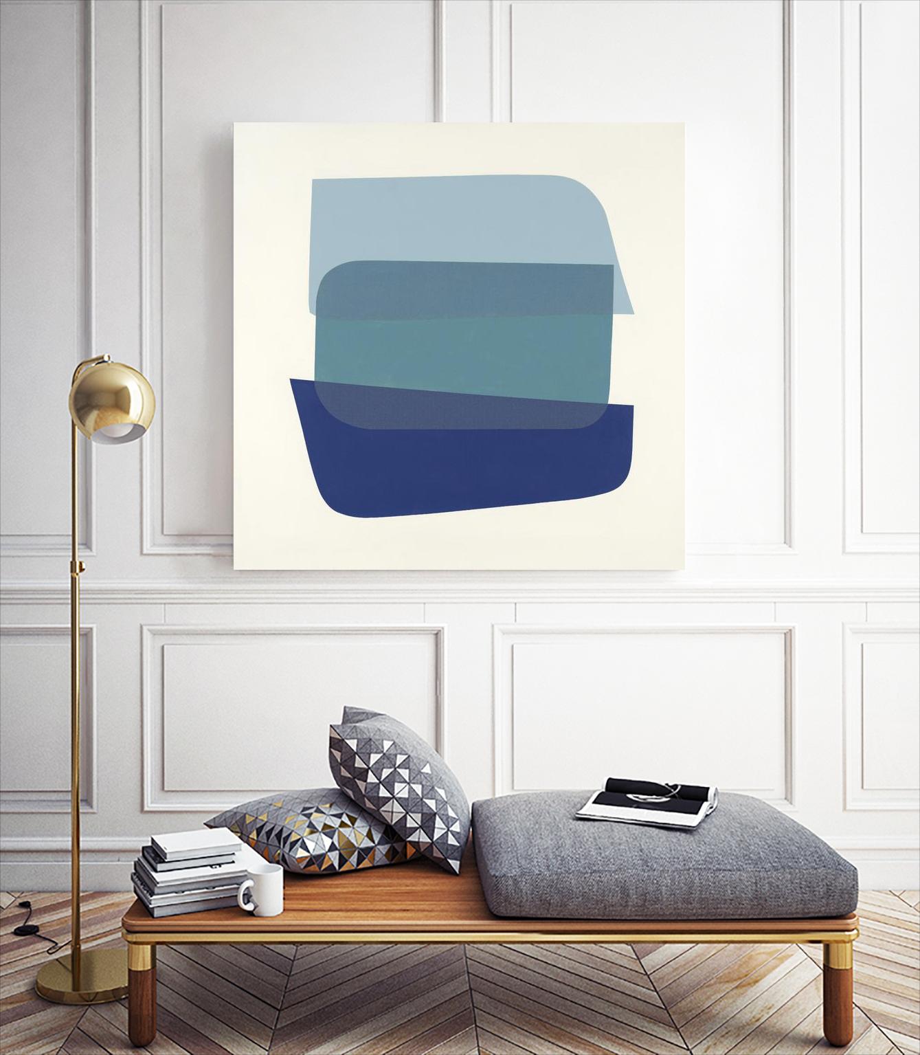 Shapes IV by KC Haxton on GIANT ART - brights, neutrals abstract