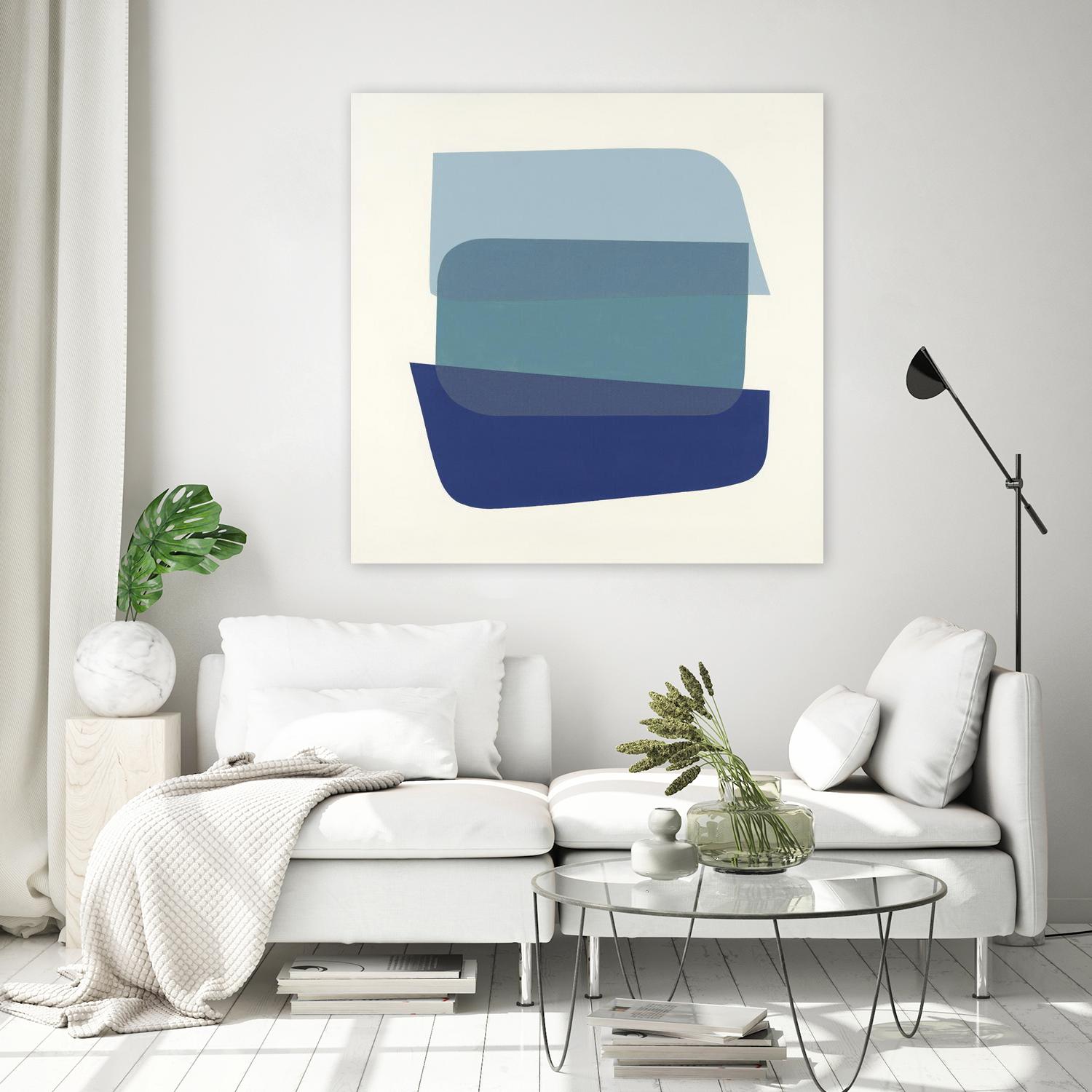 Shapes IV by KC Haxton on GIANT ART - brights, neutrals abstract