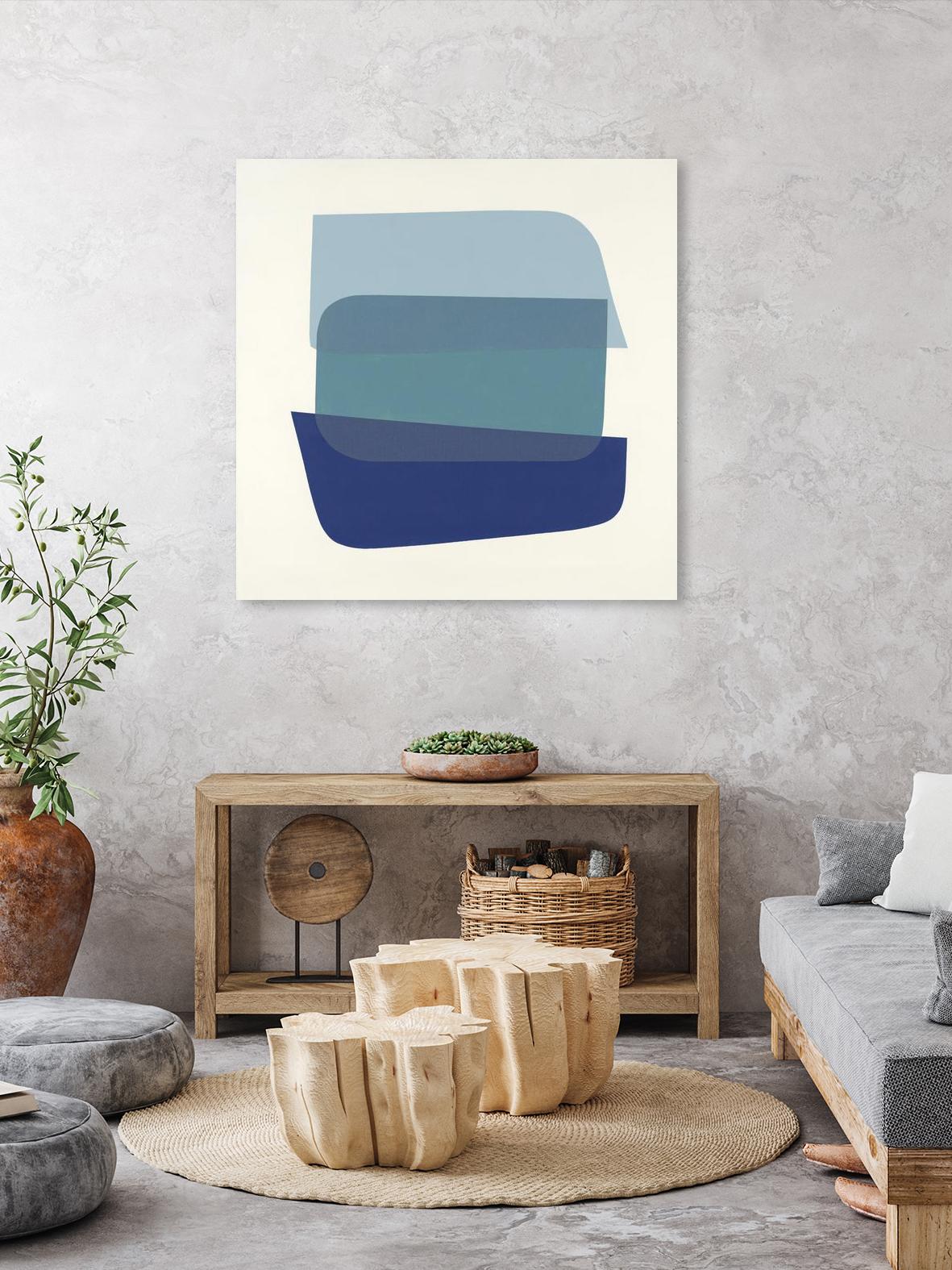 Shapes IV by KC Haxton on GIANT ART - brights, neutrals abstract