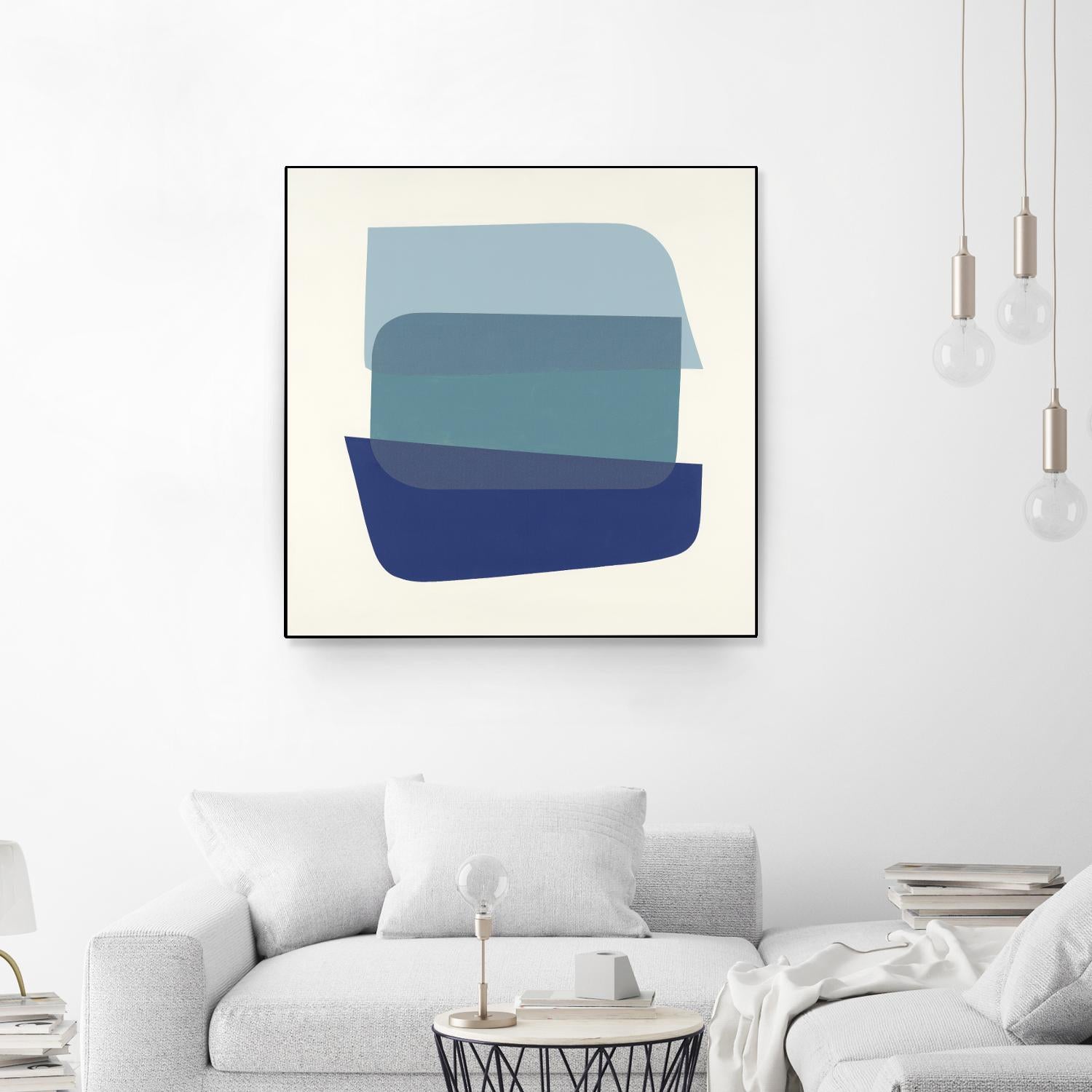 Shapes IV by KC Haxton on GIANT ART - brights, neutrals abstract