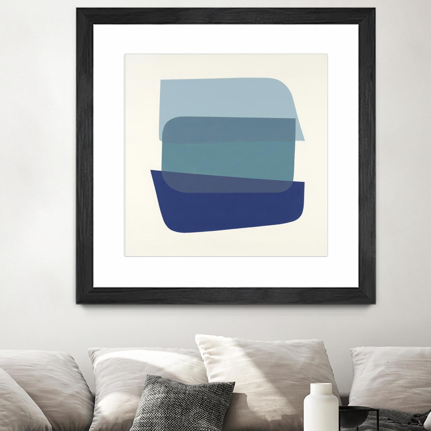 Shapes IV by KC Haxton on GIANT ART - brights, neutrals abstract