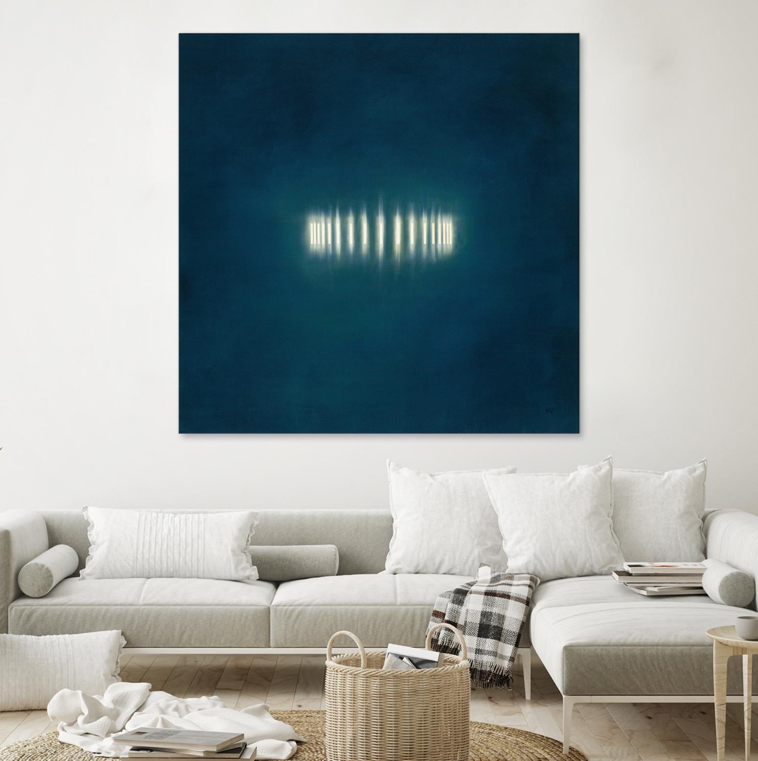 Light Ring II by KC Haxton on GIANT ART - white abstract