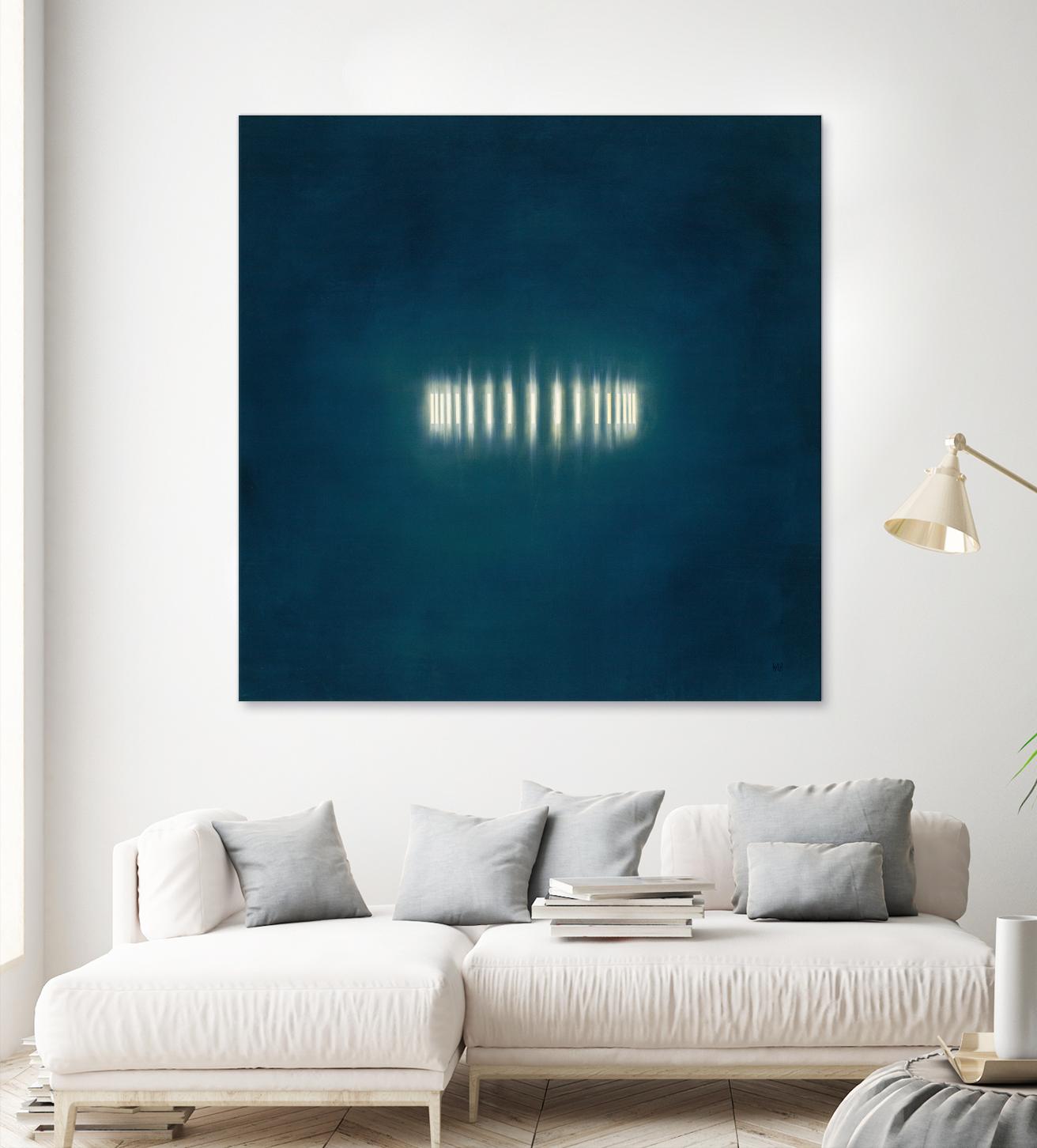Light Ring II by KC Haxton on GIANT ART - white abstract