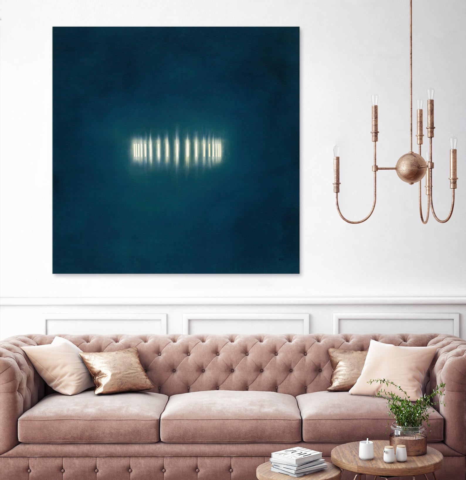 Light Ring II by KC Haxton on GIANT ART - white abstract
