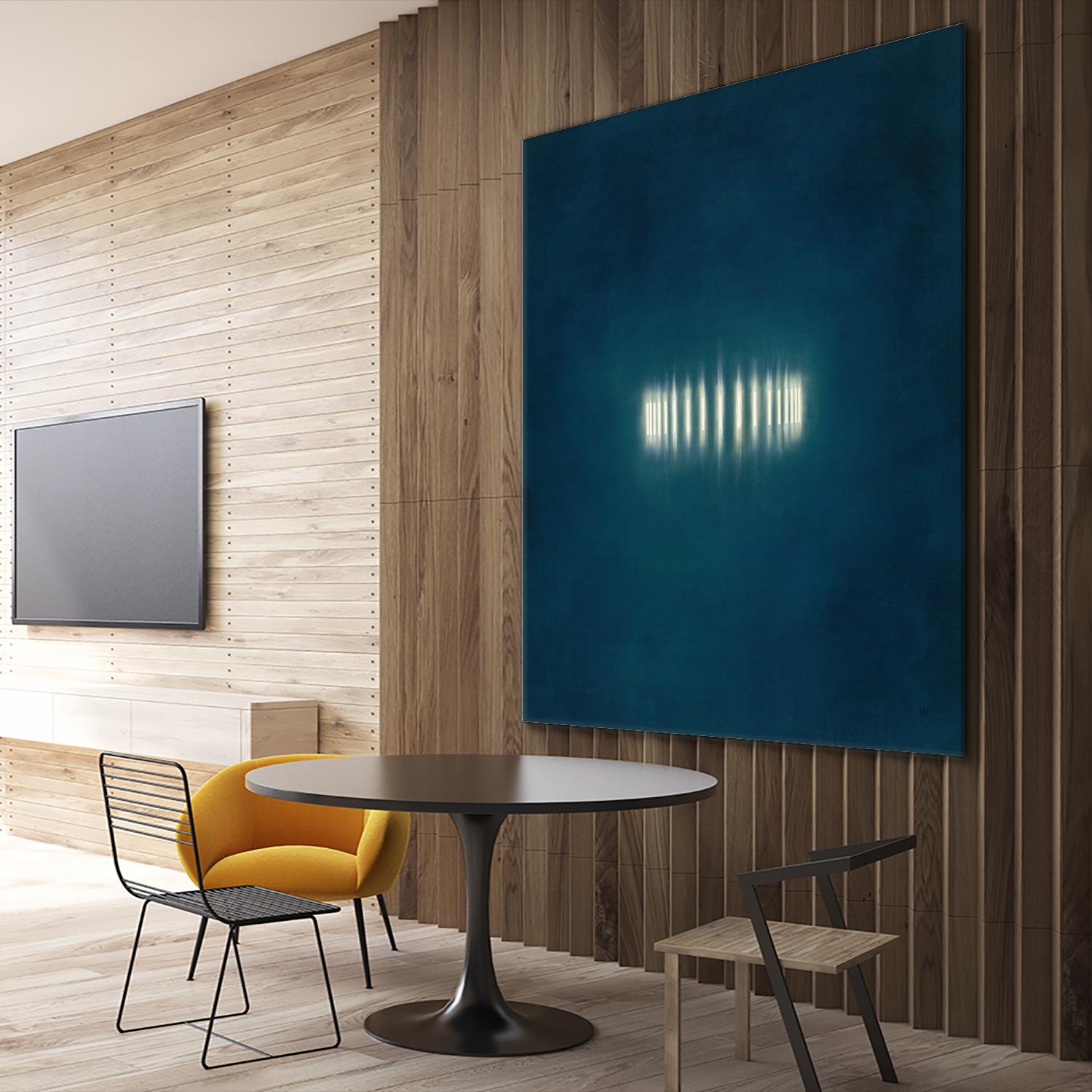 Light Ring II by KC Haxton on GIANT ART - white abstract