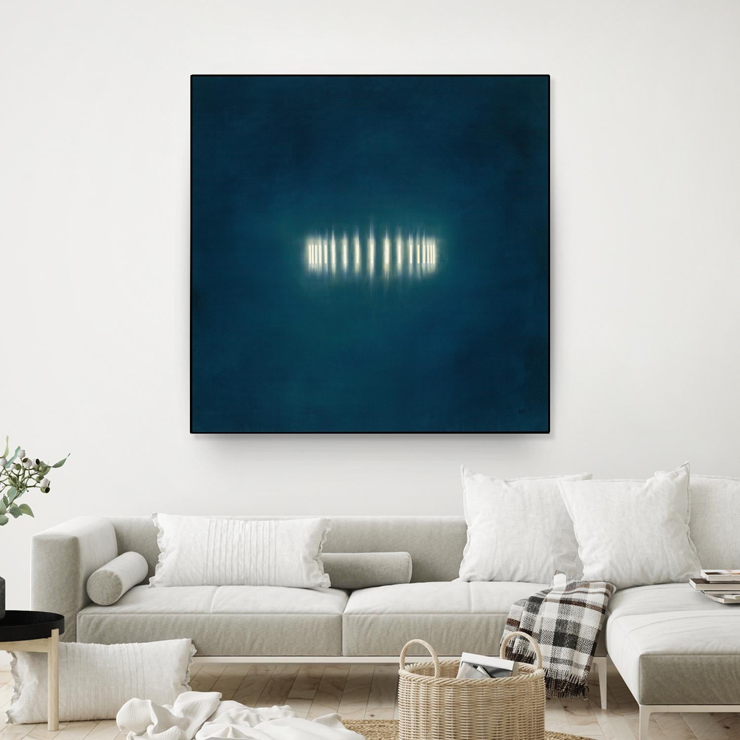 Light Ring II by KC Haxton on GIANT ART - white abstract