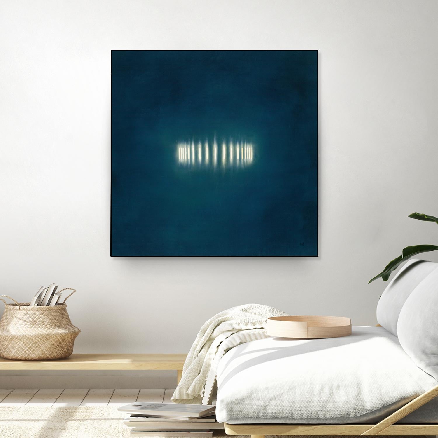 Light Ring II by KC Haxton on GIANT ART - white abstract