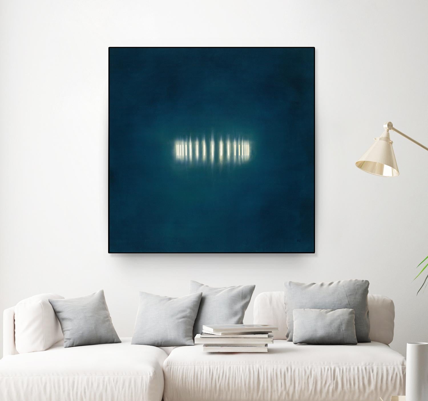Light Ring II by KC Haxton on GIANT ART - white abstract
