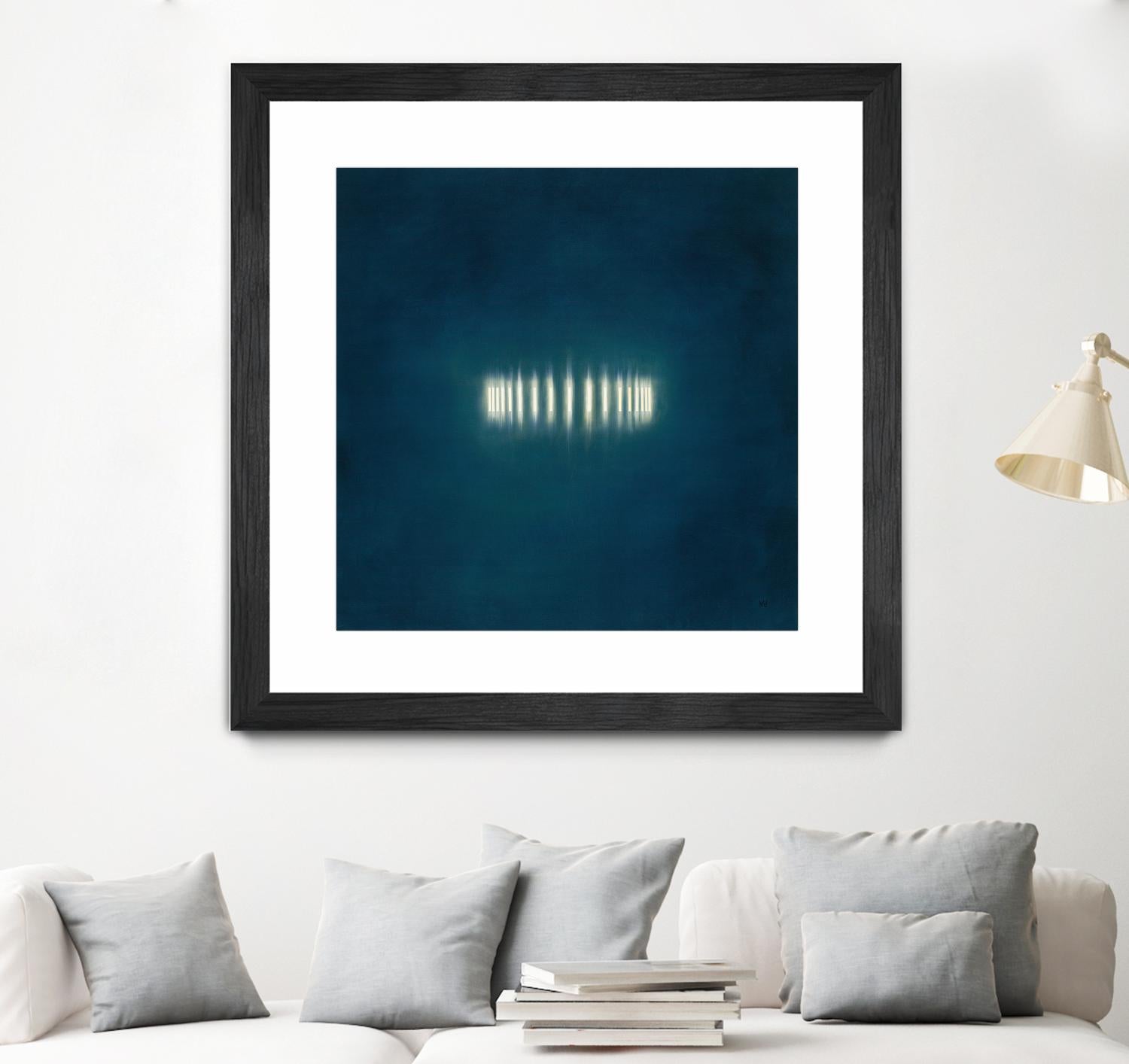 Light Ring II by KC Haxton on GIANT ART - white abstract