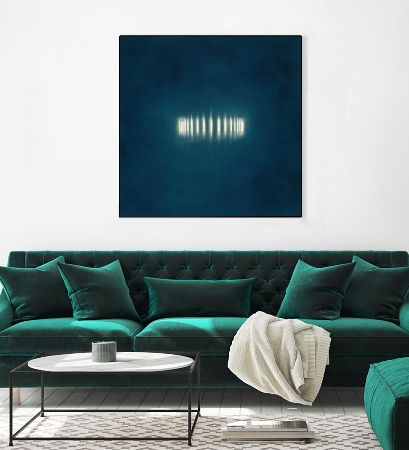 Light Ring II by KC Haxton on GIANT ART - white abstract