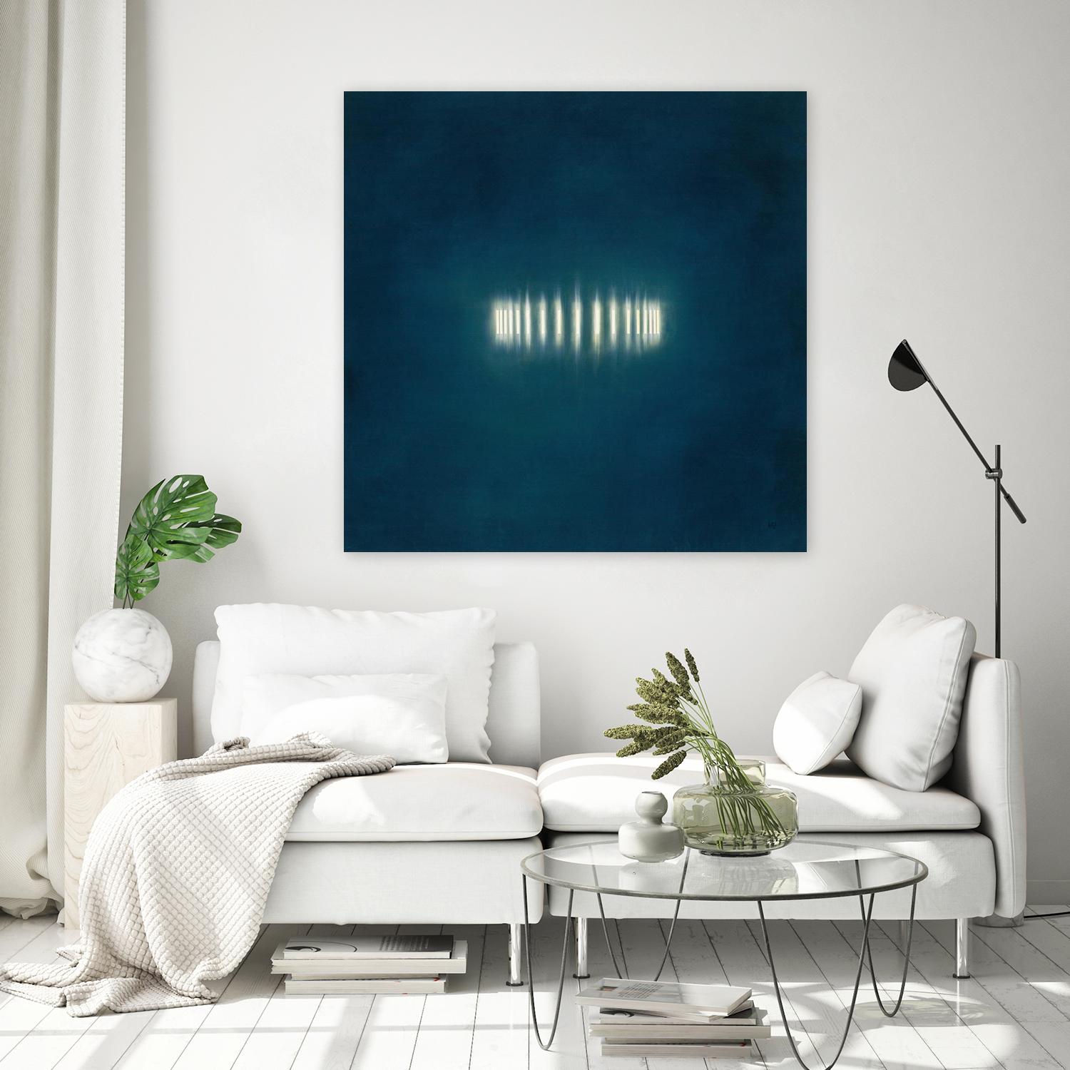 Light Ring II by KC Haxton on GIANT ART - white abstract