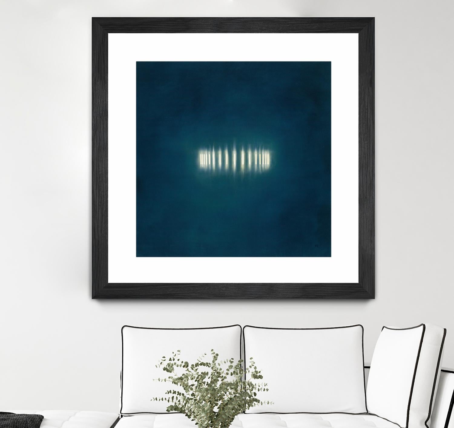 Light Ring II by KC Haxton on GIANT ART - white abstract