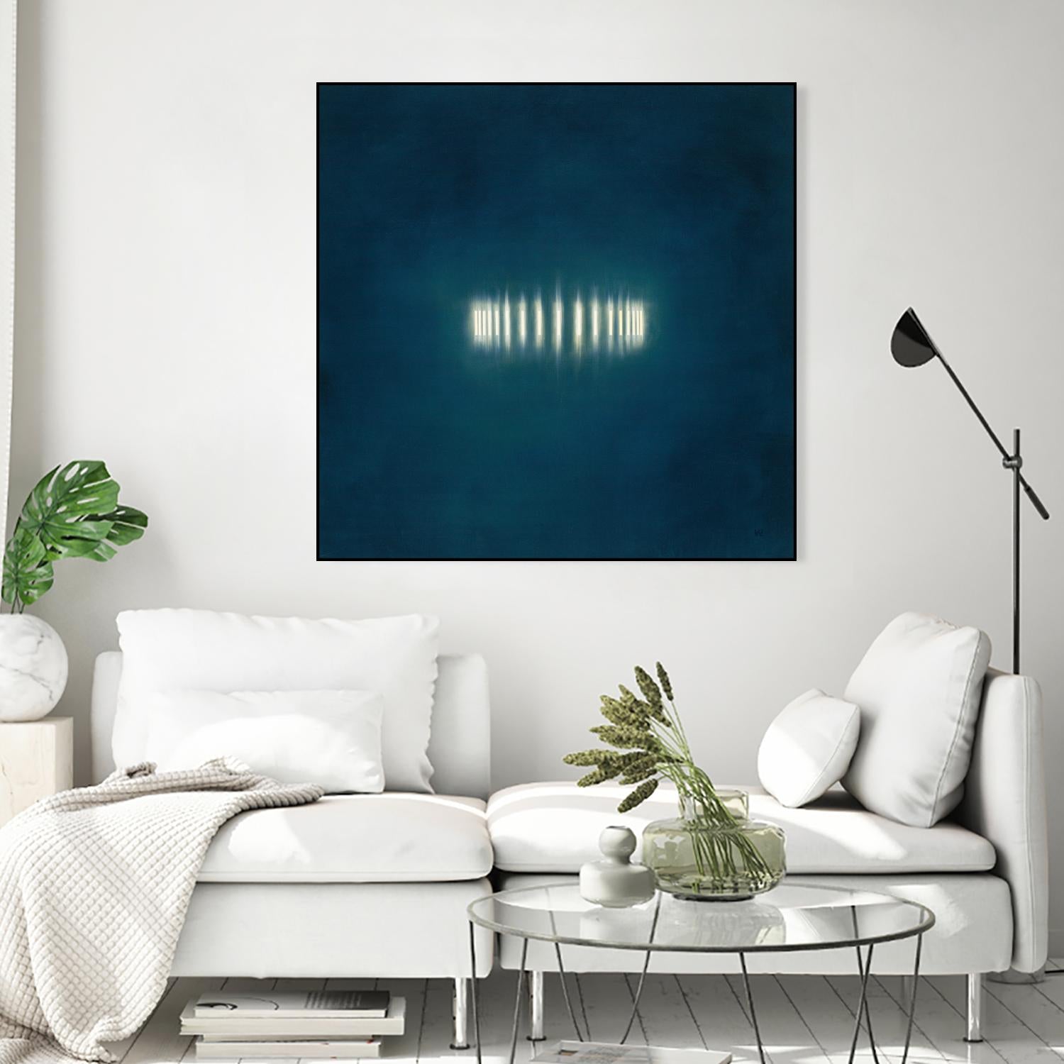 Light Ring II by KC Haxton on GIANT ART - white abstract