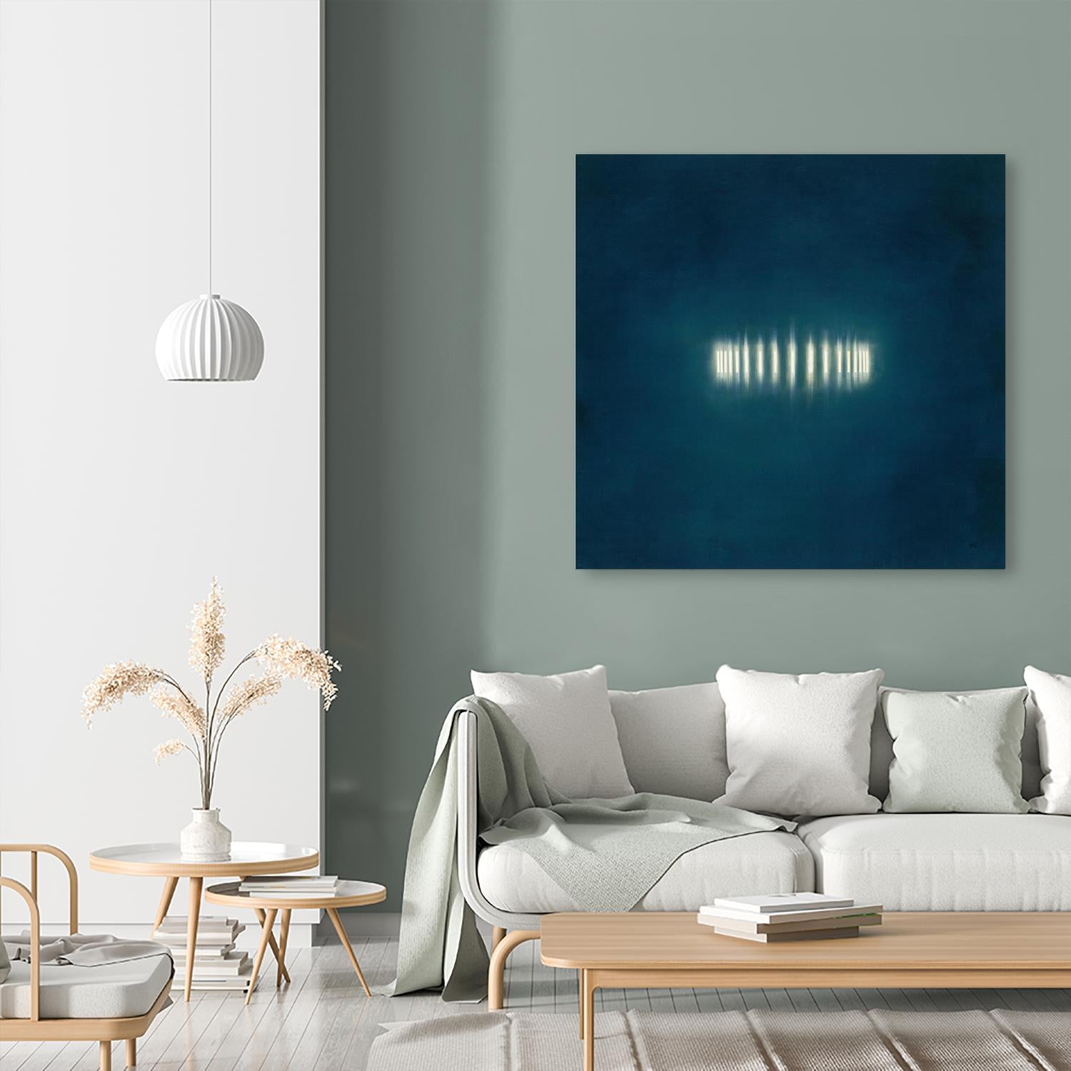 Light Ring II by KC Haxton on GIANT ART - white abstract