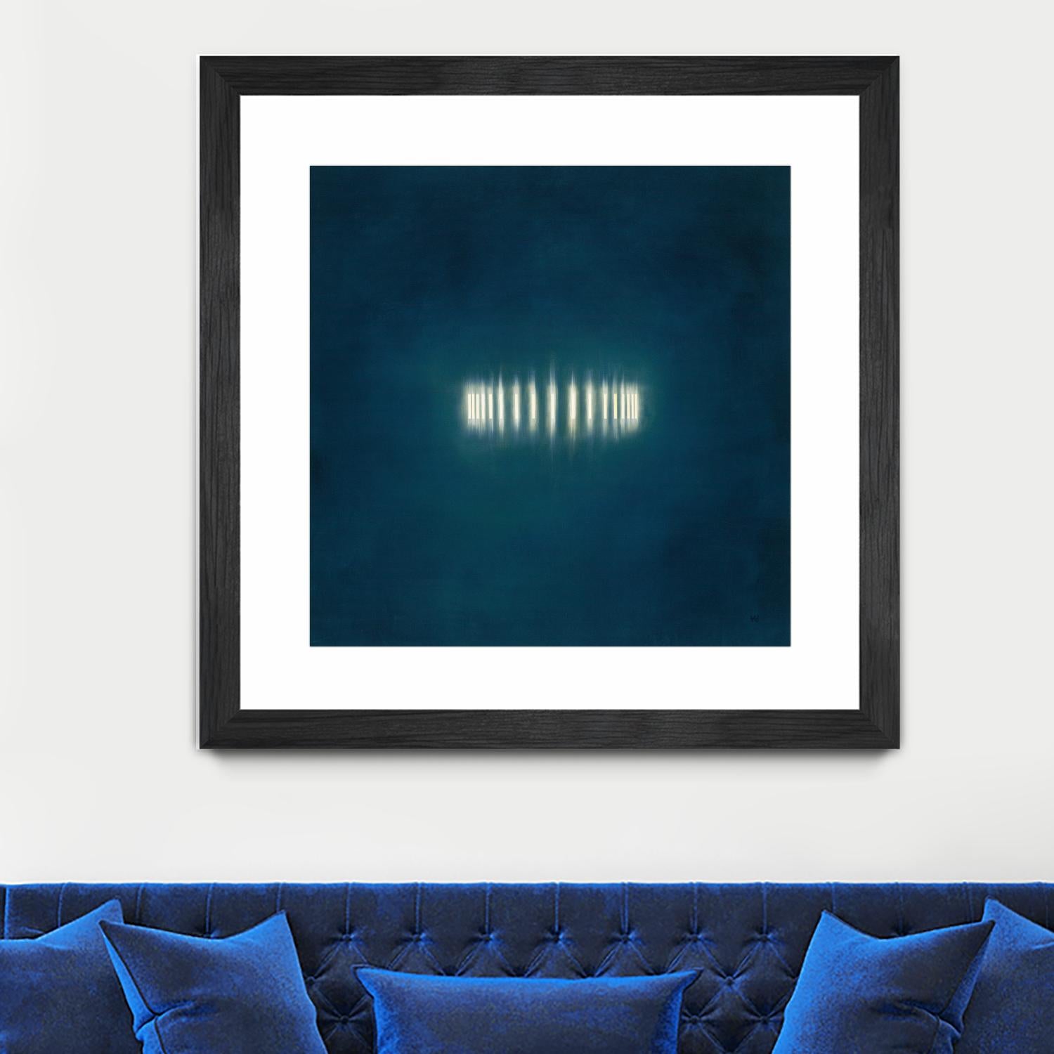 Light Ring II by KC Haxton on GIANT ART - white abstract
