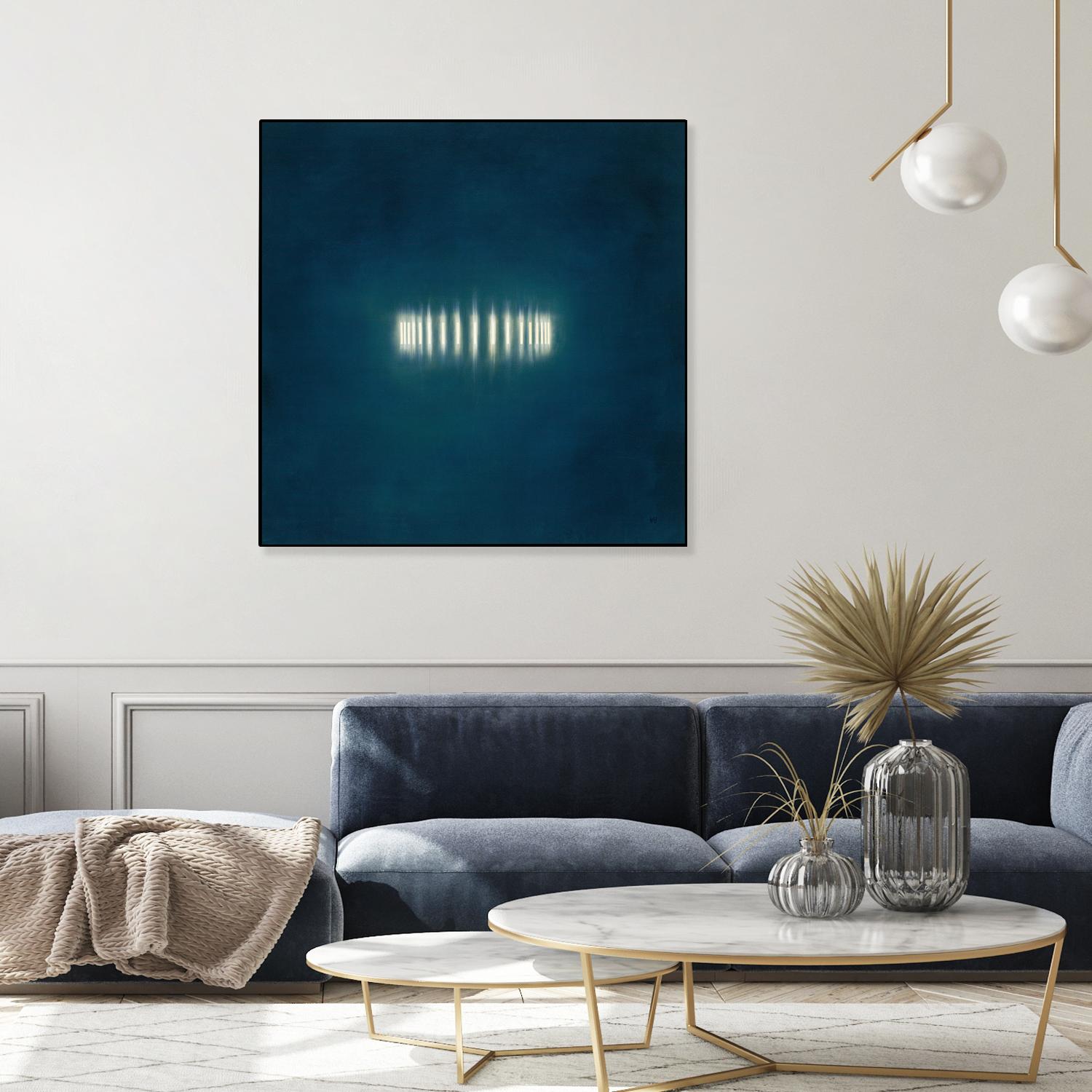 Light Ring II by KC Haxton on GIANT ART - white abstract