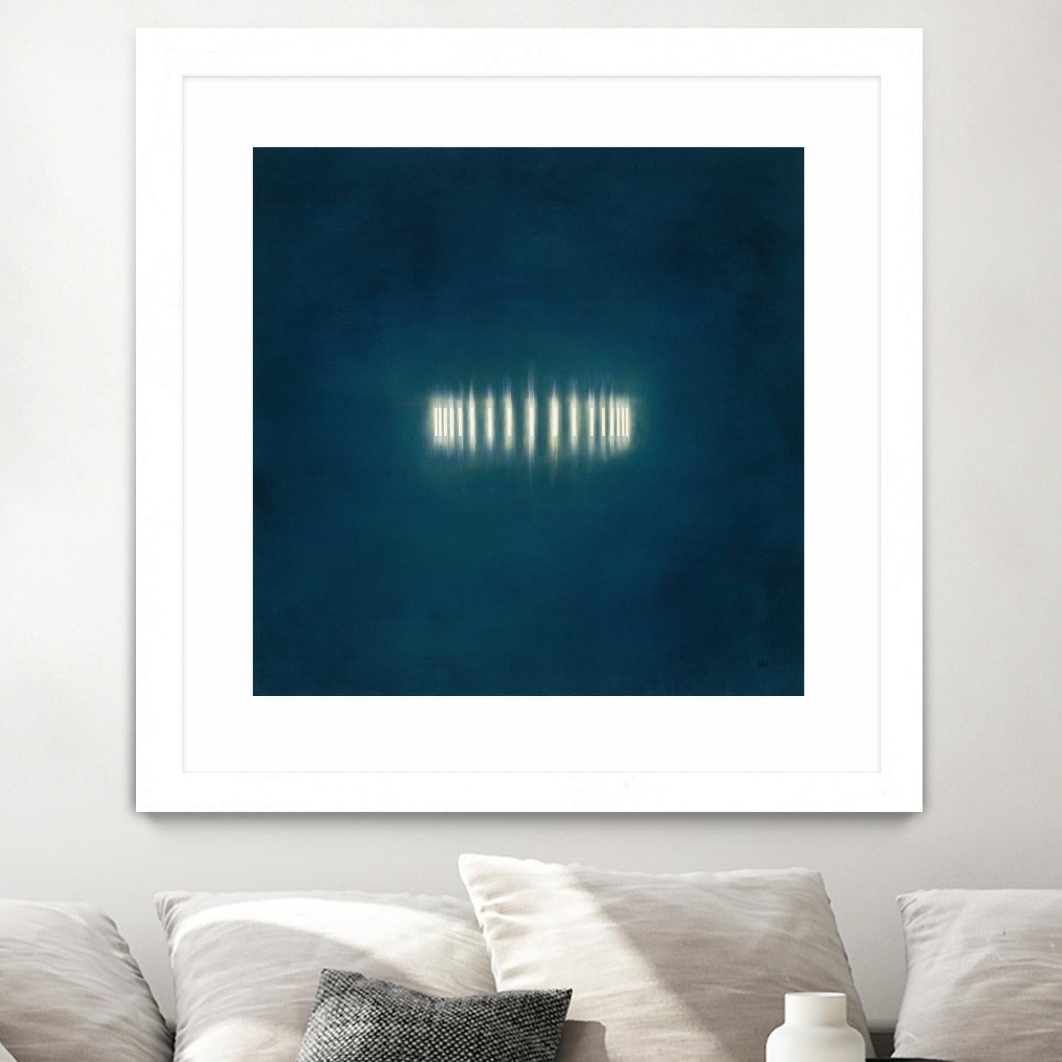 Light Ring II by KC Haxton on GIANT ART - white abstract