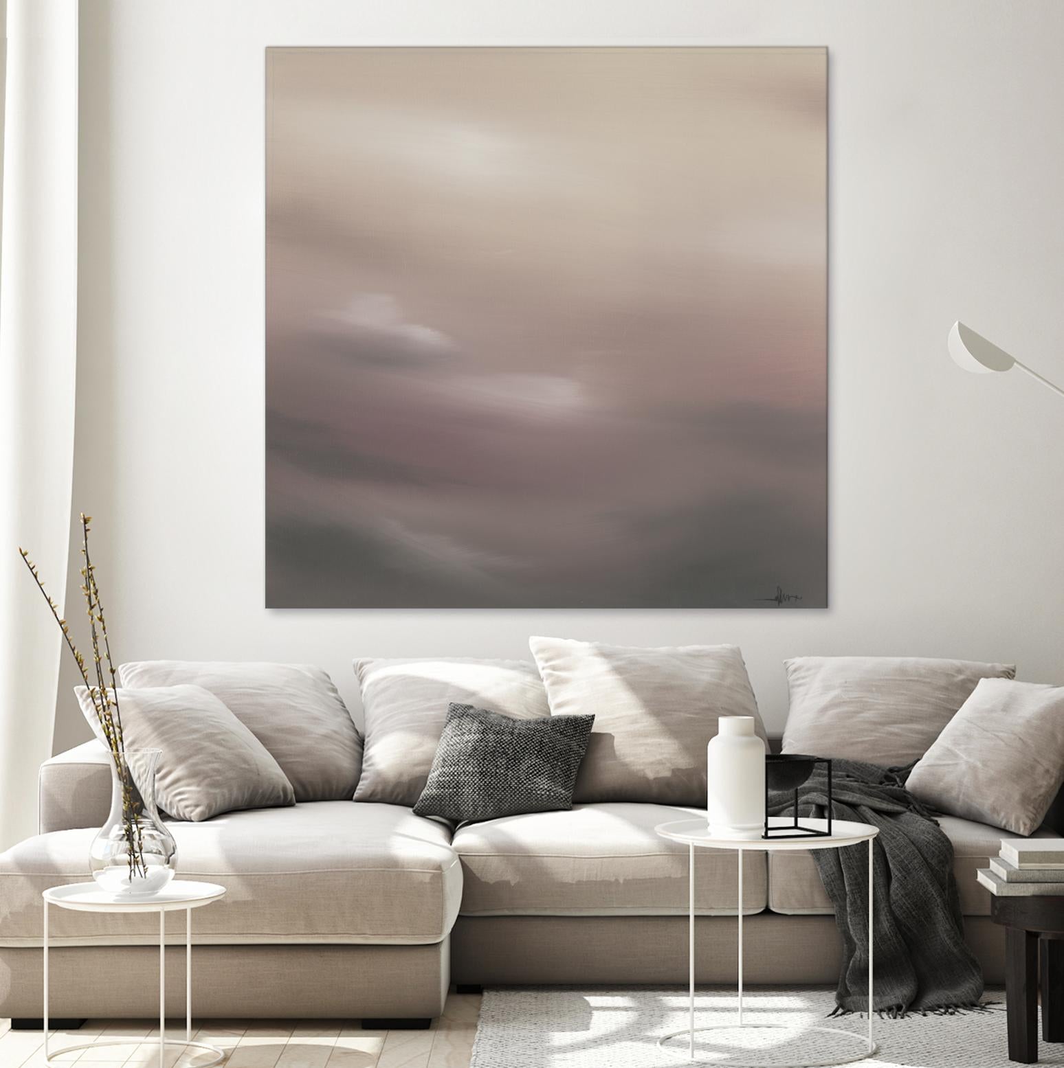 Scape 100 by KC Haxton on GIANT ART - purples scenic