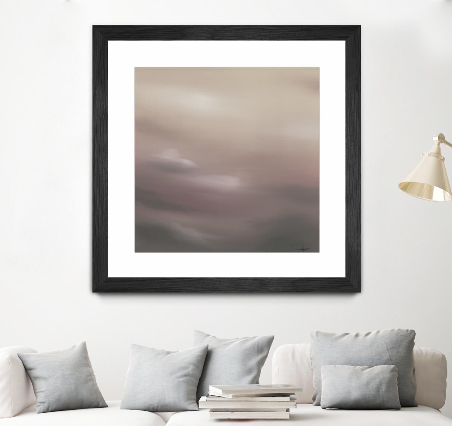 Scape 100 by KC Haxton on GIANT ART - purples scenic