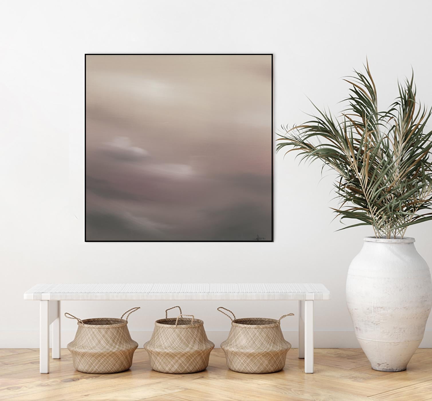 Scape 100 by KC Haxton on GIANT ART - purples scenic