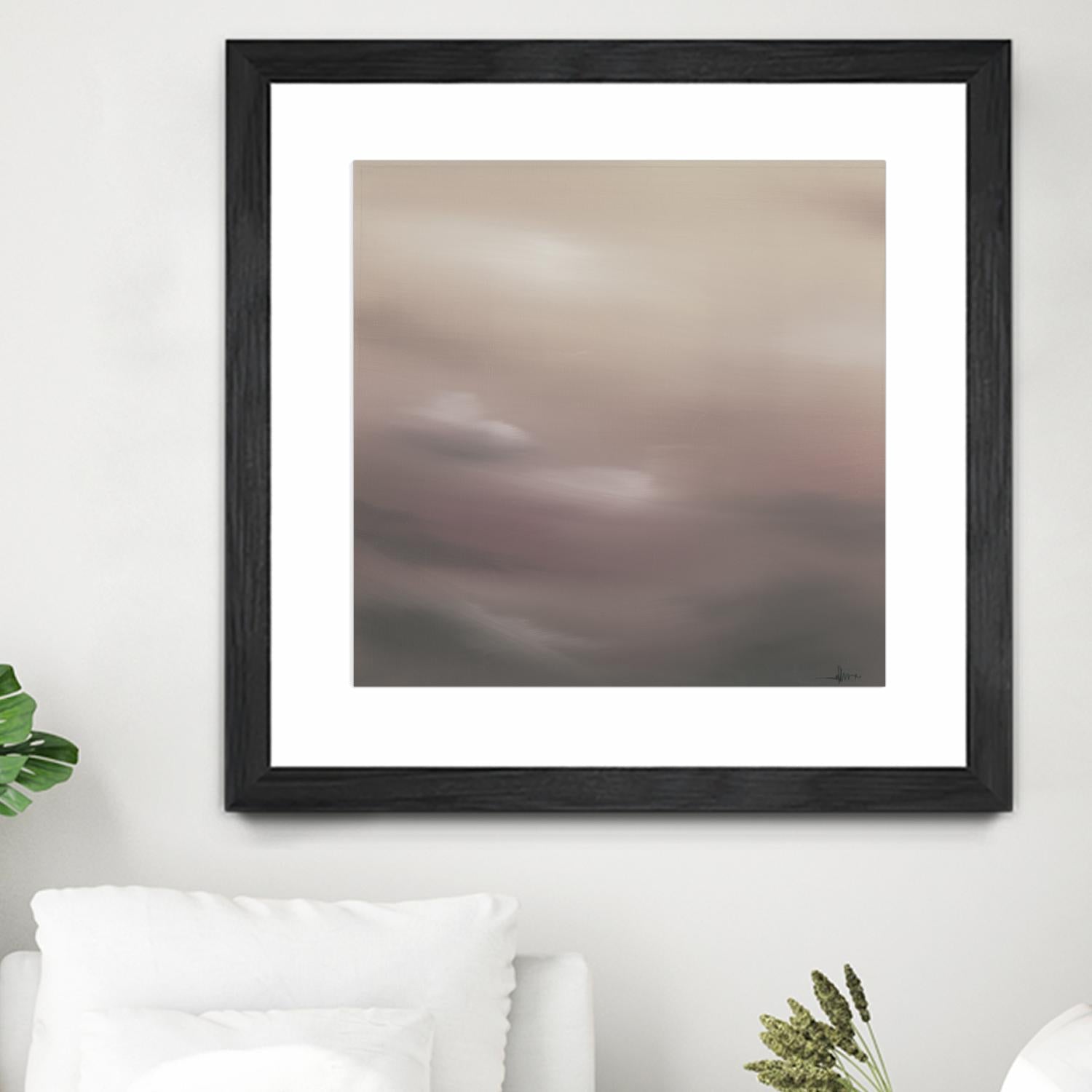 Scape 100 by KC Haxton on GIANT ART - purples scenic