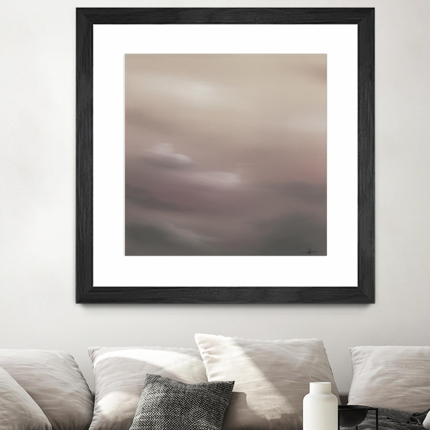 Scape 100 by KC Haxton on GIANT ART - purples scenic