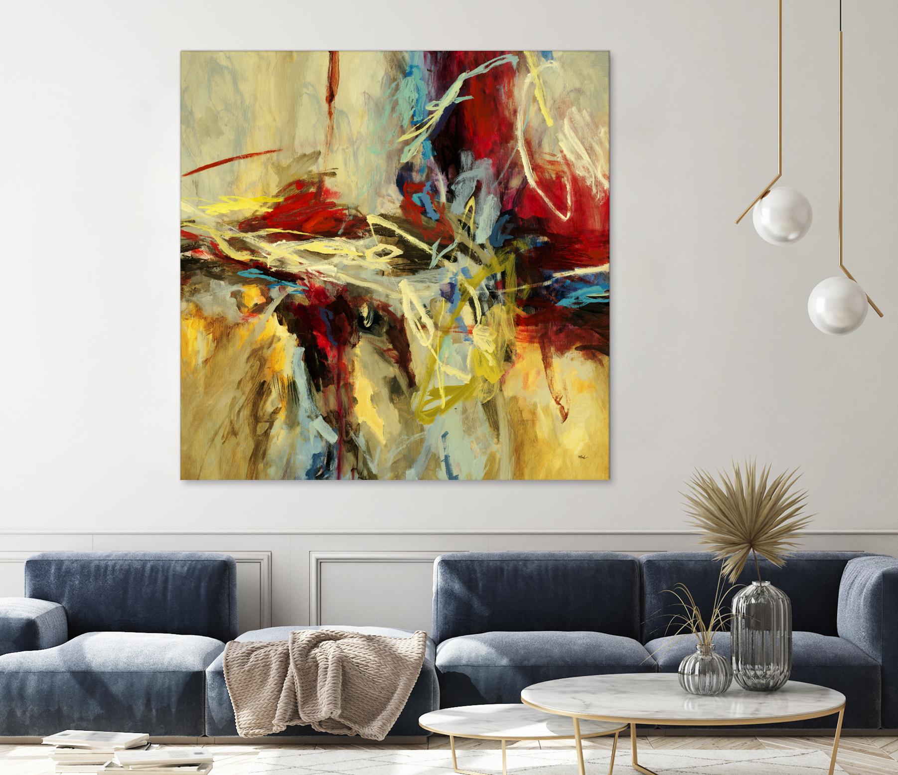 Edge by Randy Hibberd on GIANT ART - red abstract