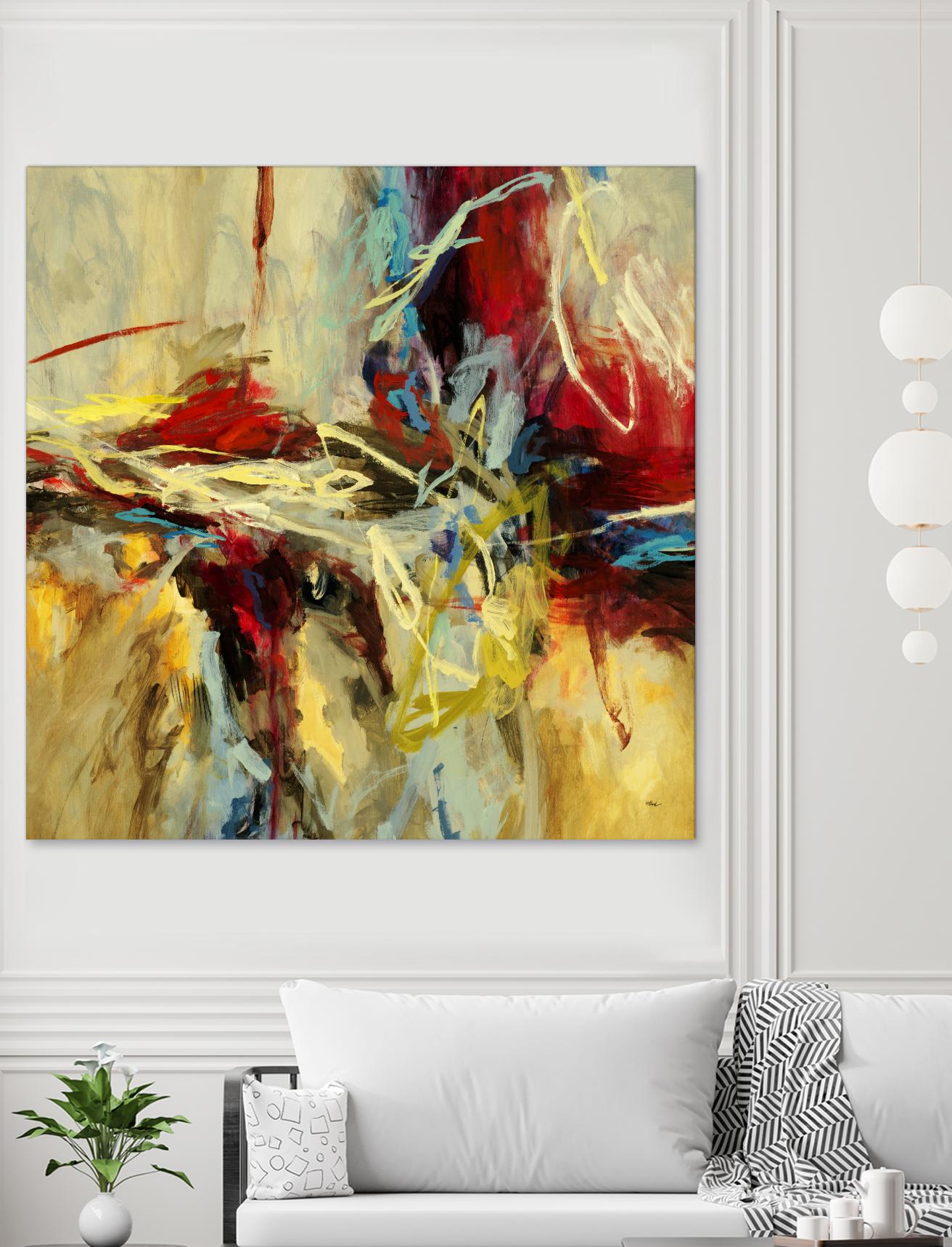 Edge by Randy Hibberd on GIANT ART - red abstract