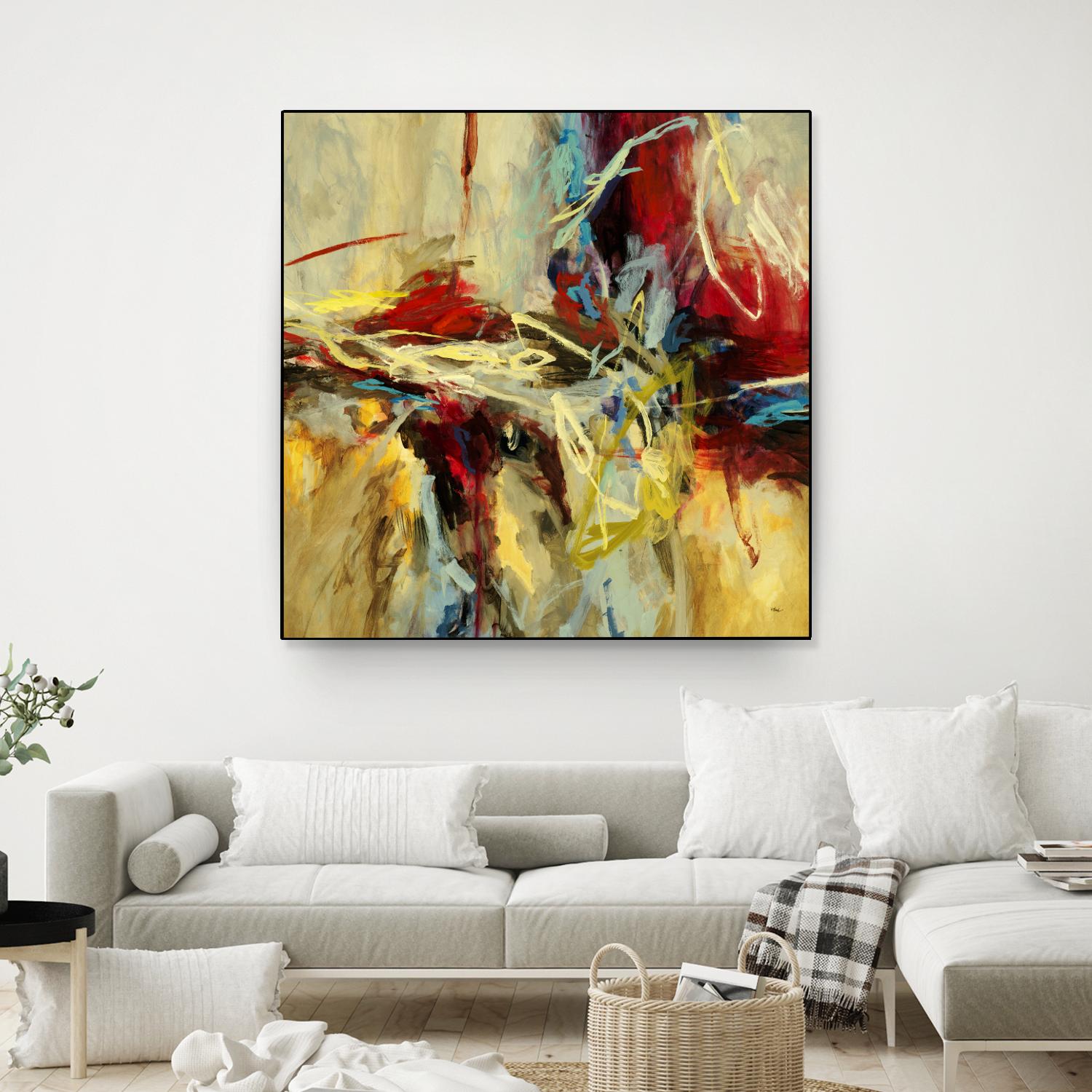 Edge by Randy Hibberd on GIANT ART - red abstract