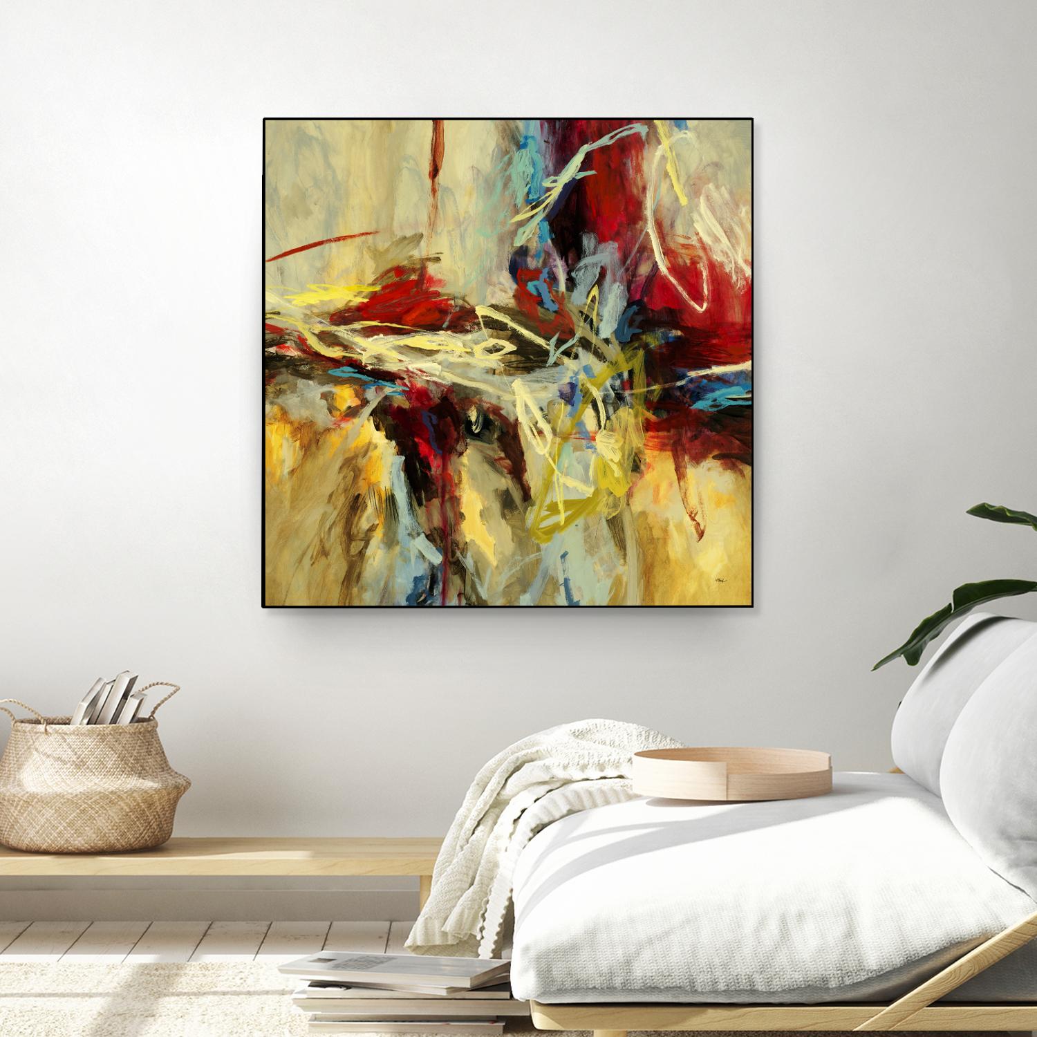 Edge by Randy Hibberd on GIANT ART - red abstract
