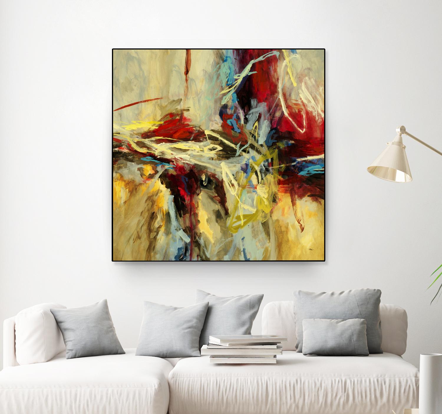 Edge by Randy Hibberd on GIANT ART - red abstract