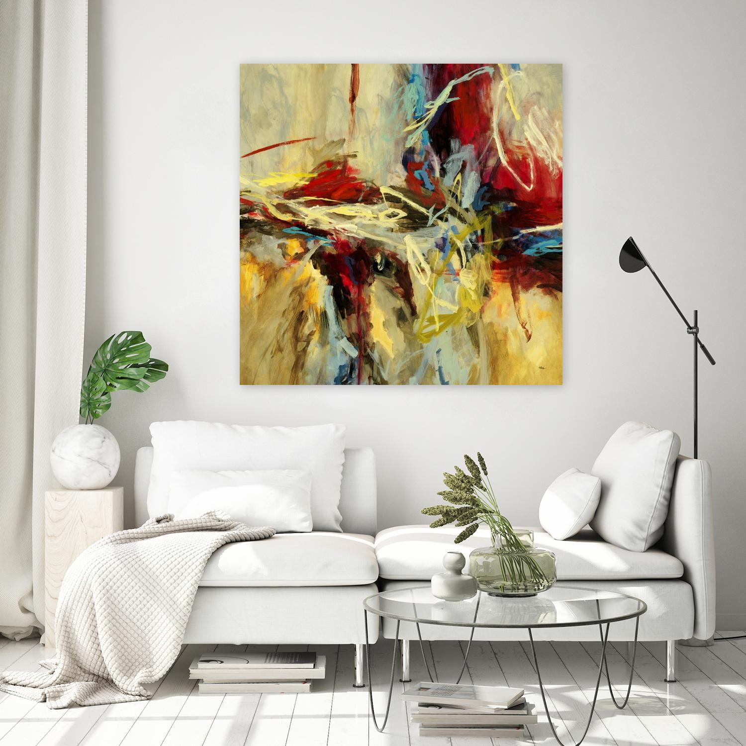 Edge by Randy Hibberd on GIANT ART - red abstract