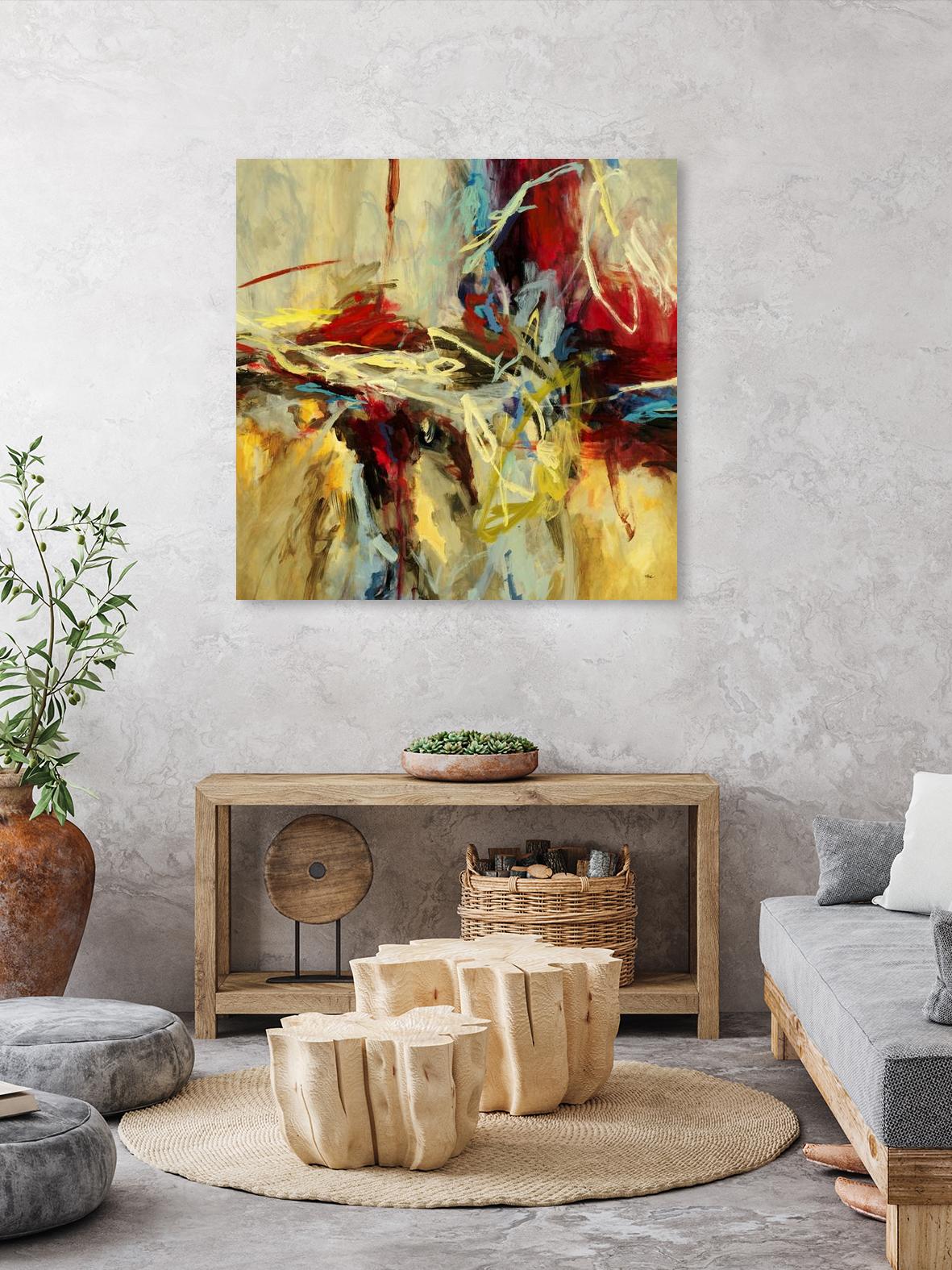 Edge by Randy Hibberd on GIANT ART - red abstract