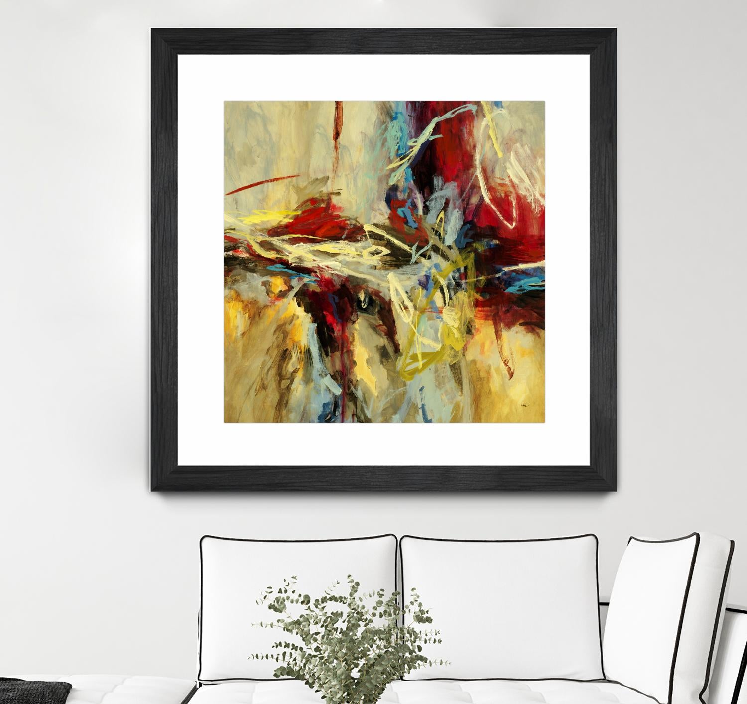 Edge by Randy Hibberd on GIANT ART - red abstract