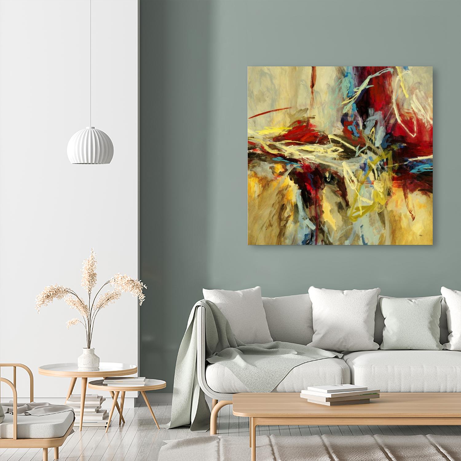 Edge by Randy Hibberd on GIANT ART - red abstract