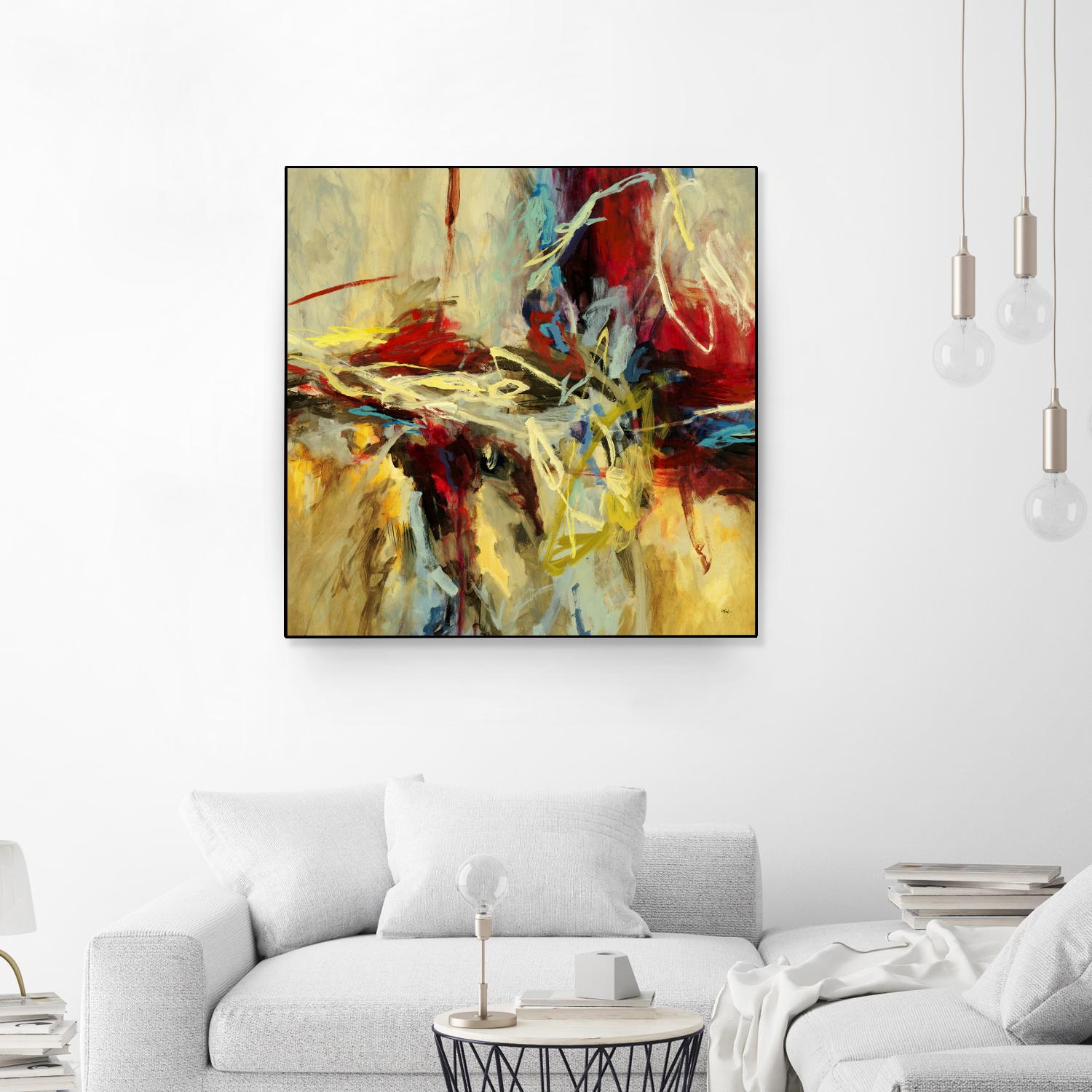 Edge by Randy Hibberd on GIANT ART - red abstract