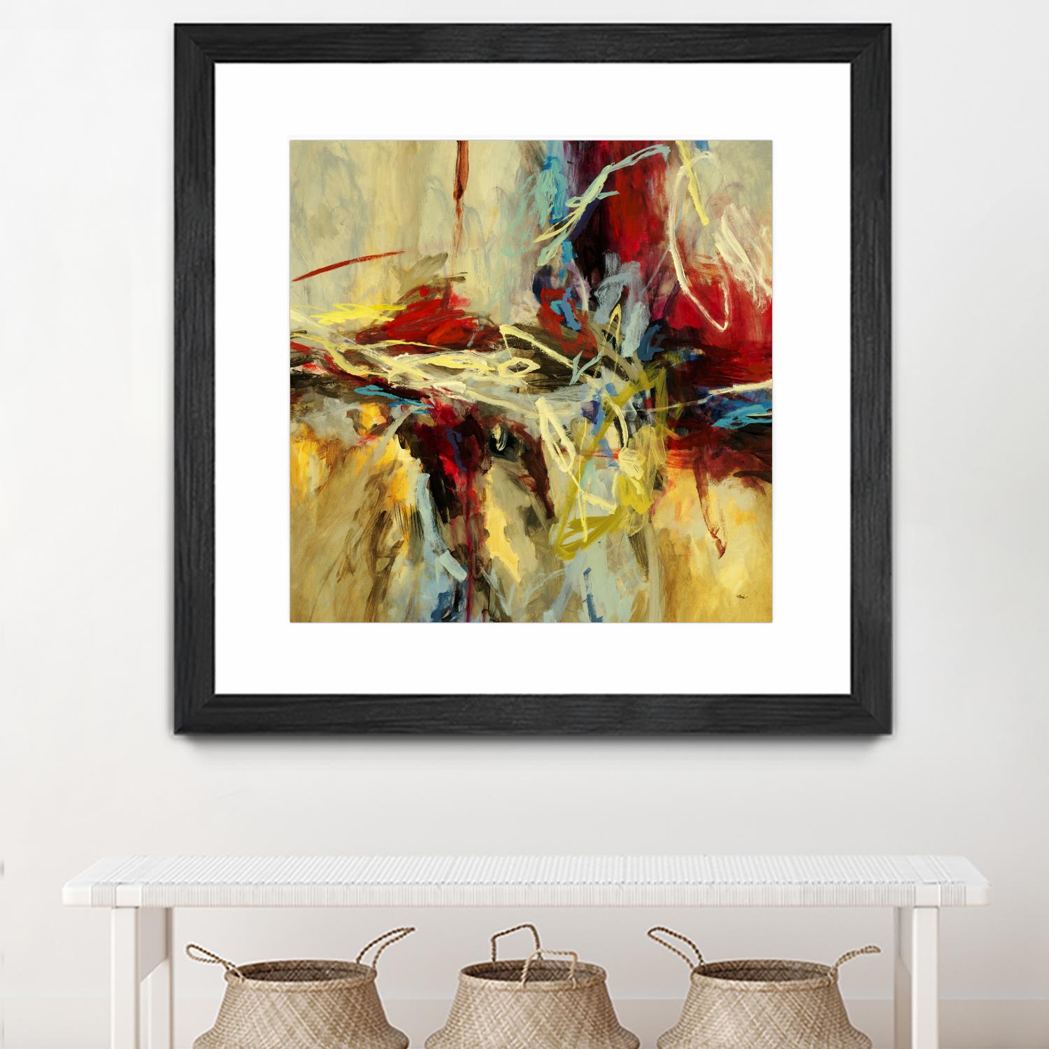 Edge by Randy Hibberd on GIANT ART - red abstract