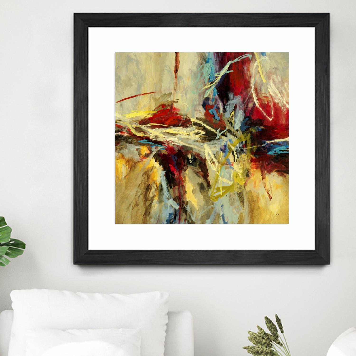 Edge by Randy Hibberd on GIANT ART - red abstract