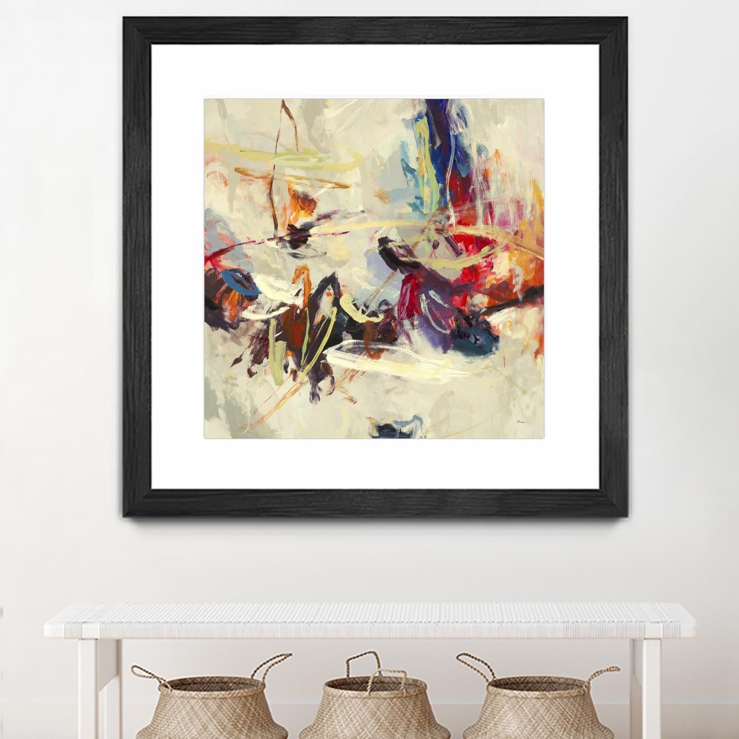 Positive Energy III by Randy Hibberd on GIANT ART - pink abstract