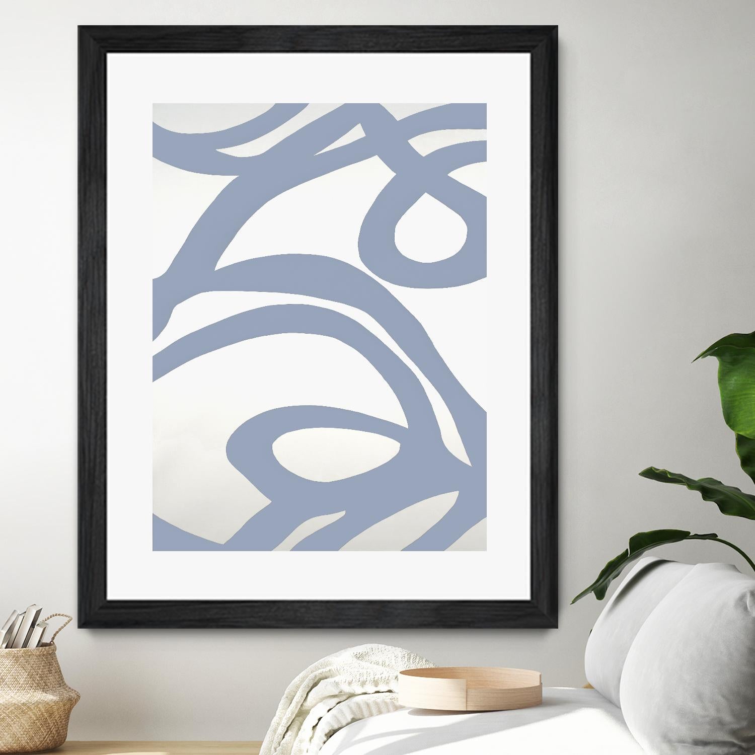 Limitless II by Randy Hibberd on GIANT ART - white abstract