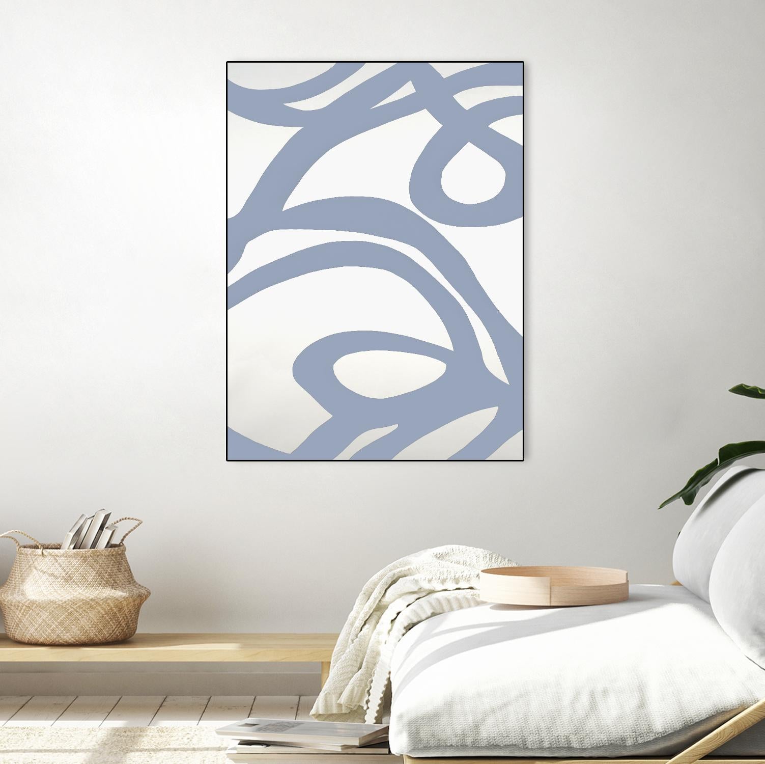 Limitless II by Randy Hibberd on GIANT ART - white abstract