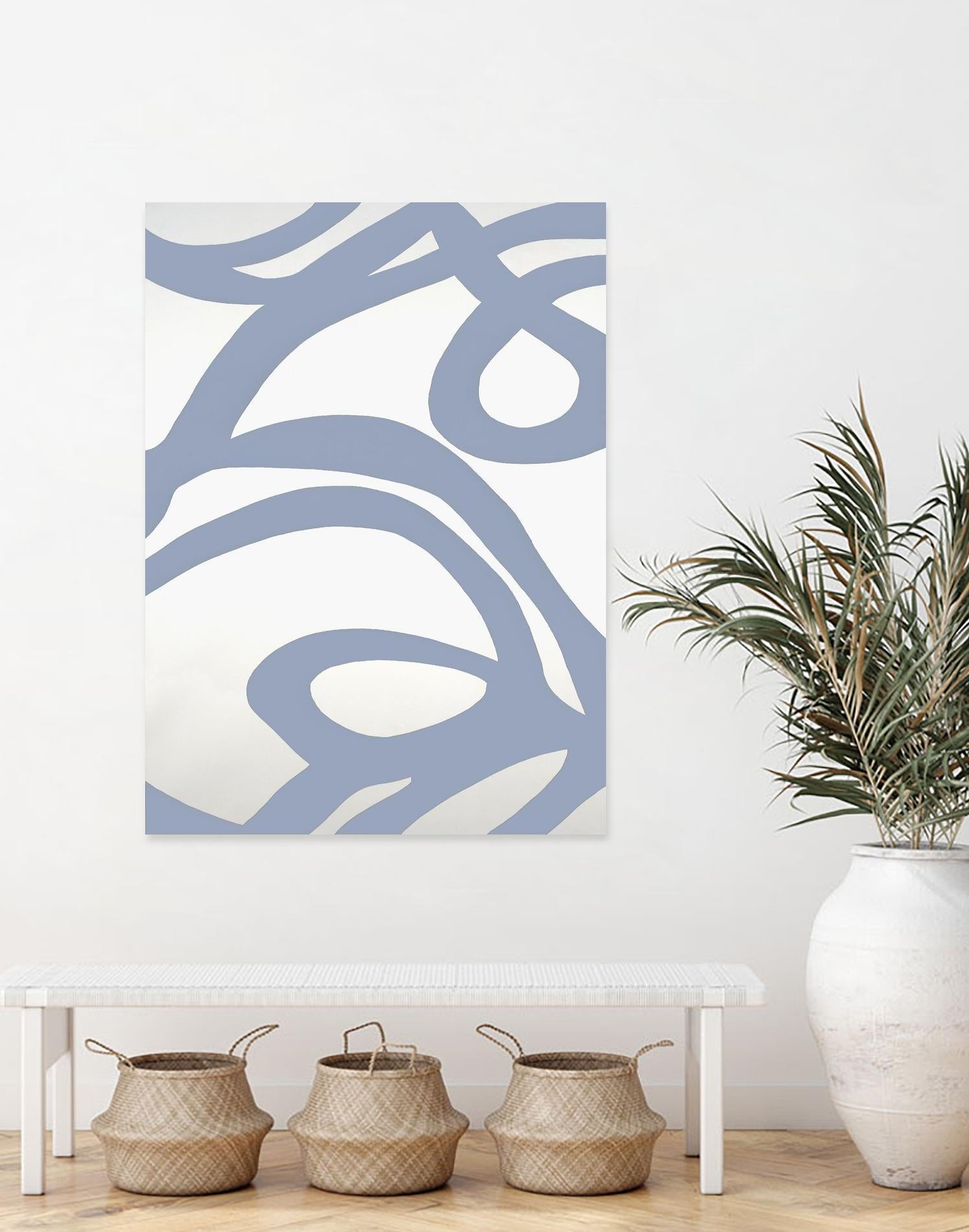 Limitless II by Randy Hibberd on GIANT ART - white abstract