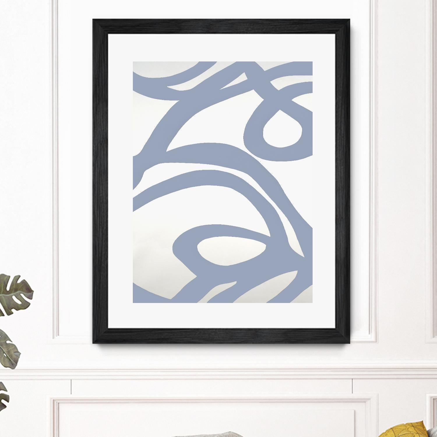 Limitless II by Randy Hibberd on GIANT ART - white abstract