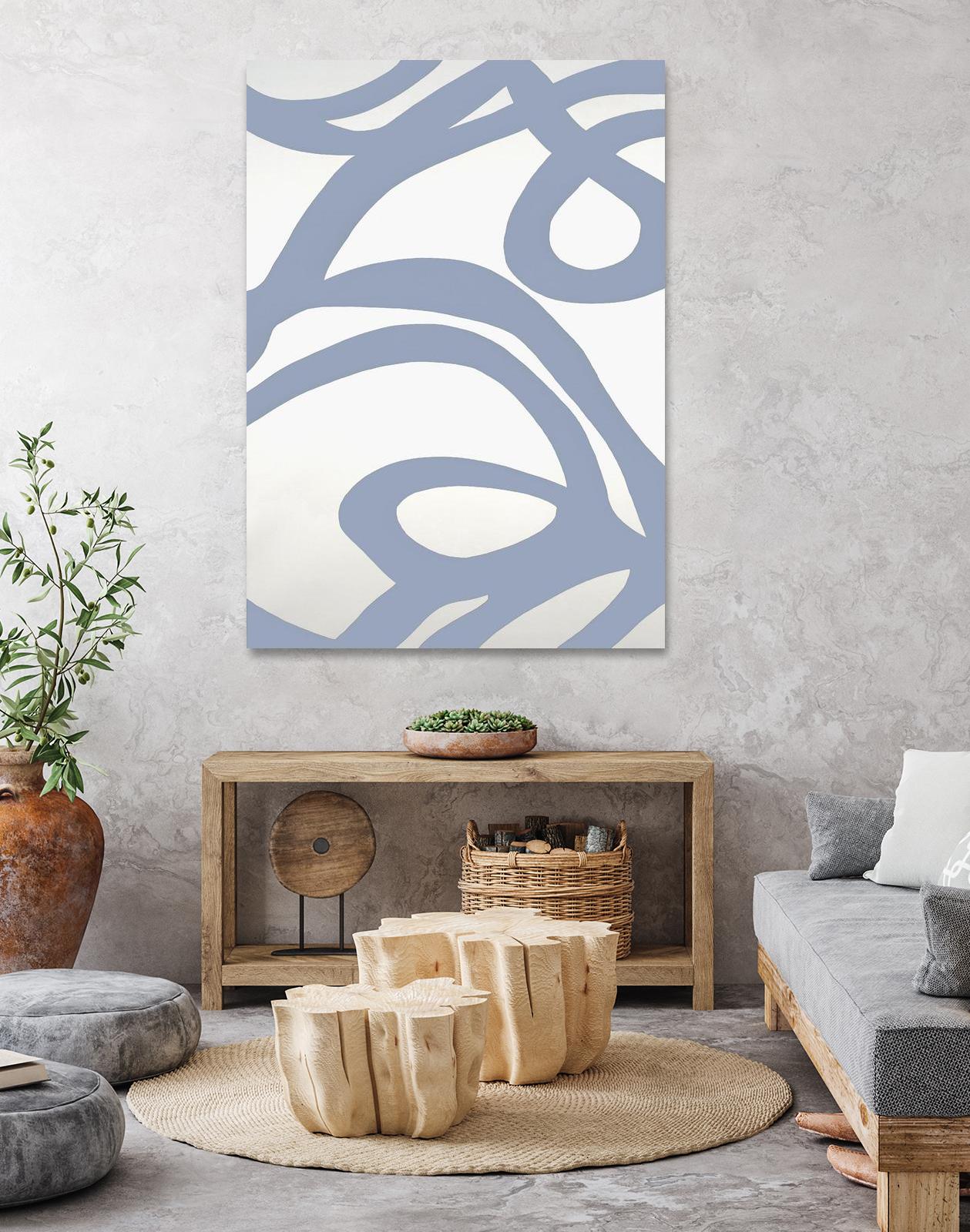 Limitless II by Randy Hibberd on GIANT ART - white abstract