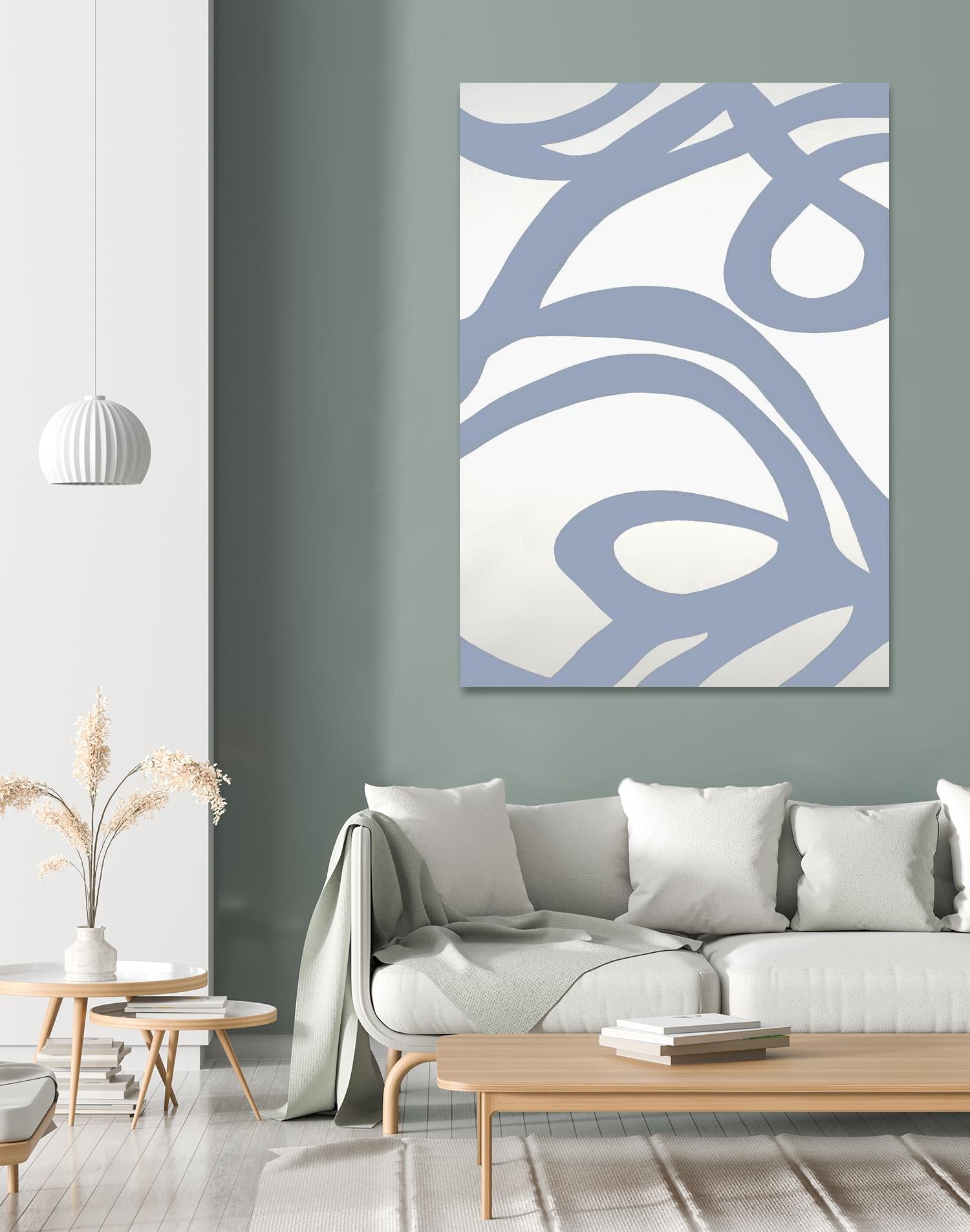 Limitless II by Randy Hibberd on GIANT ART - white abstract