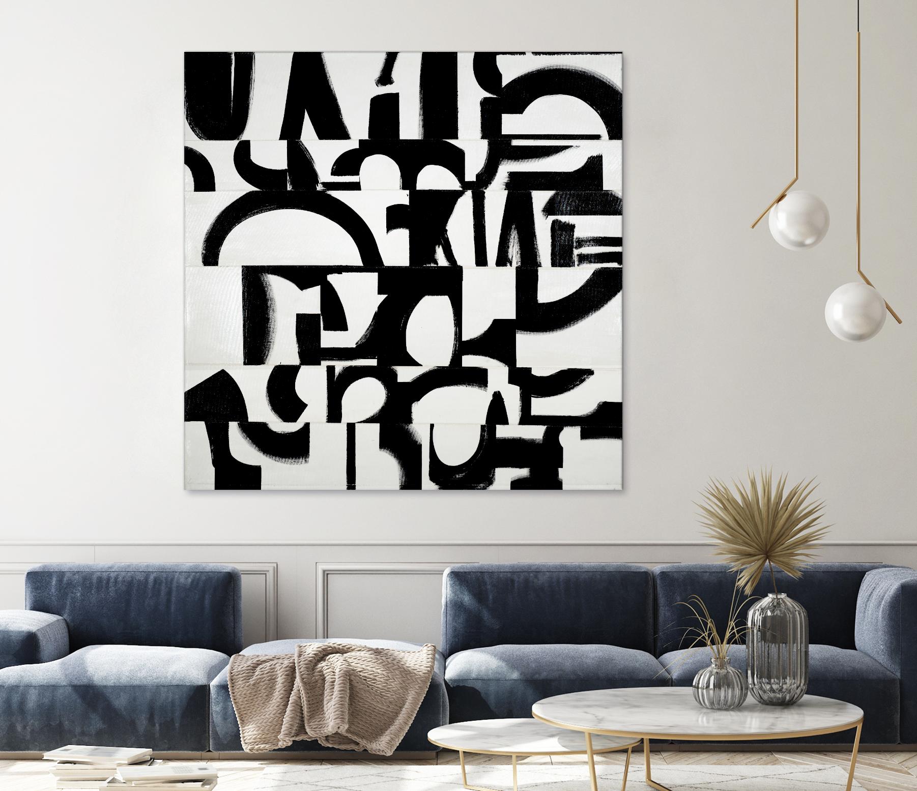 Prosperous Element by Randy Hibberd on GIANT ART - white abstract
