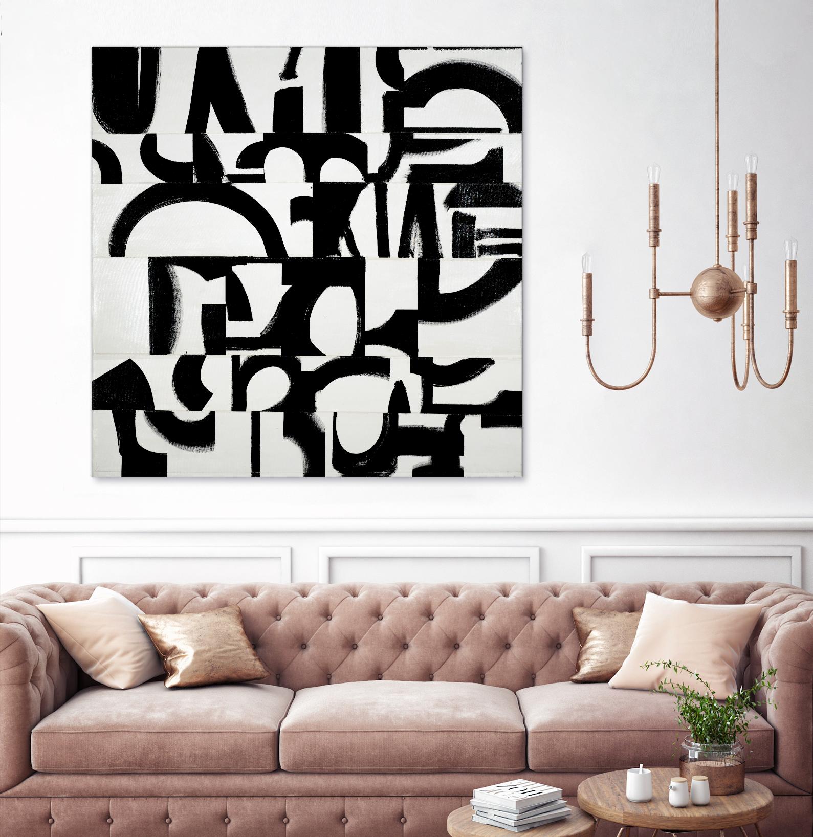 Prosperous Element by Randy Hibberd on GIANT ART - white abstract