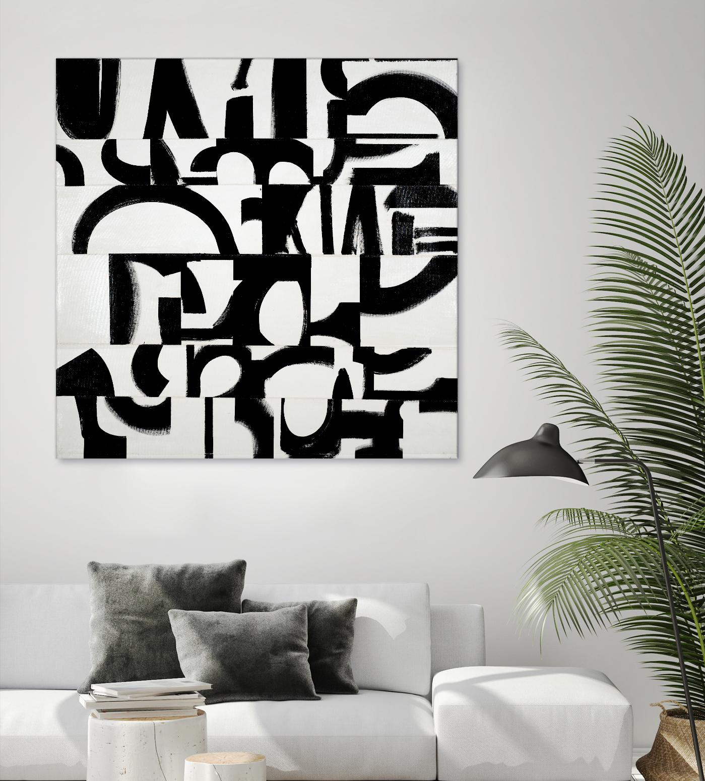 Prosperous Element by Randy Hibberd on GIANT ART - white abstract